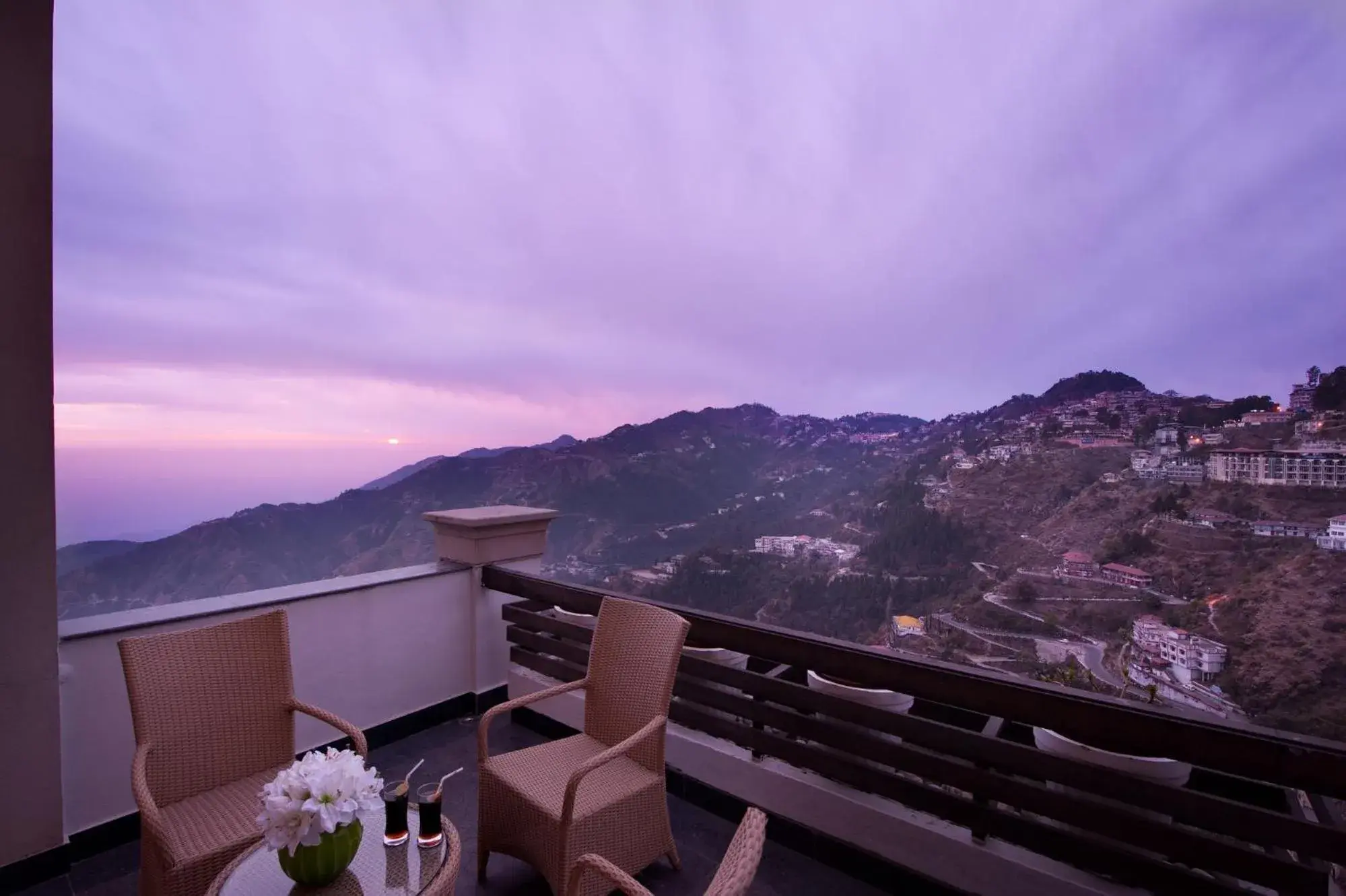 Mountain view in Royal Orchid Fort Resort Mussoorie Mountain view in Royal Orchid Fort Resort Mussoorie