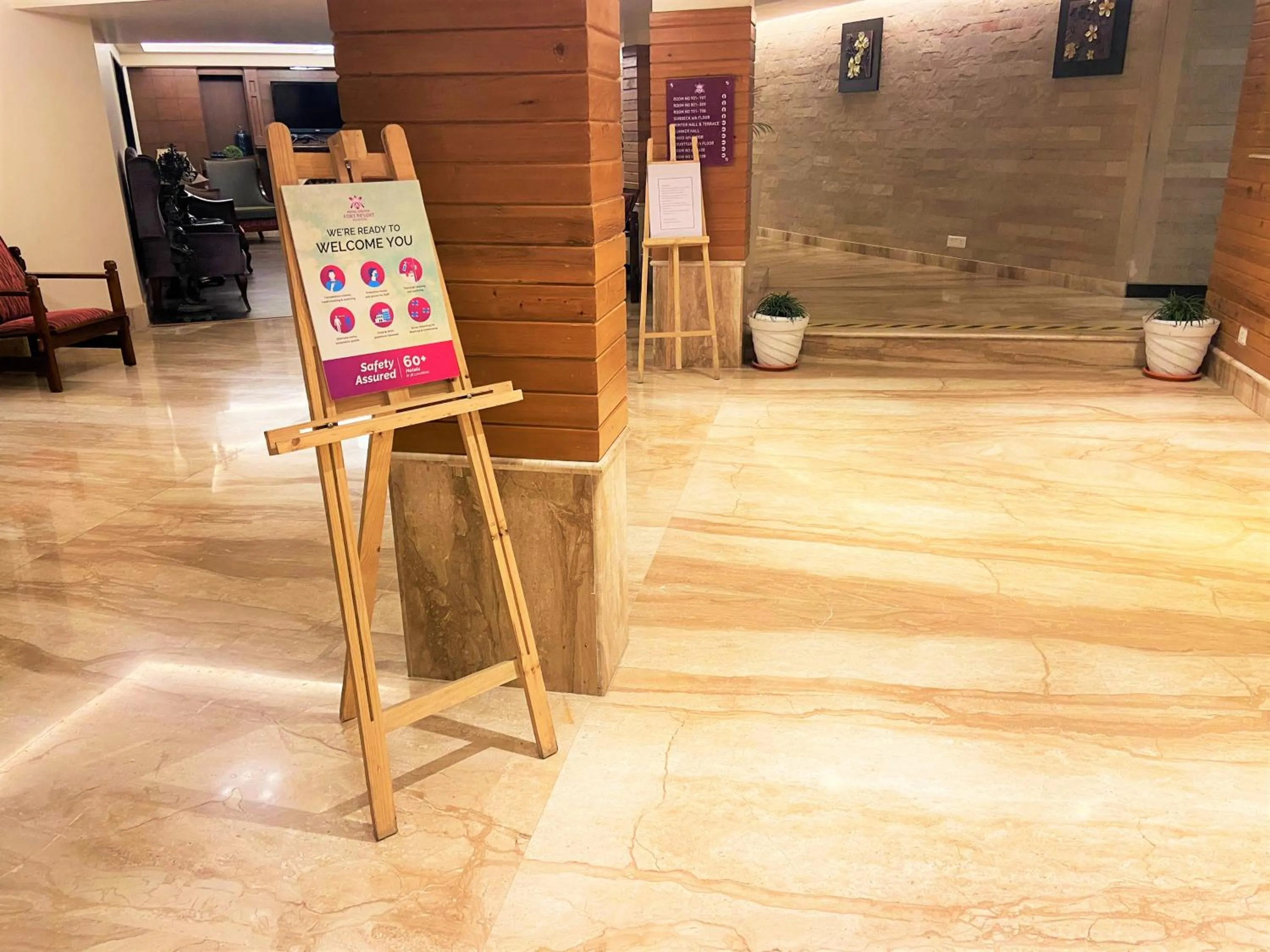 Area and facilities in Royal Orchid Fort Resort Mussoorie