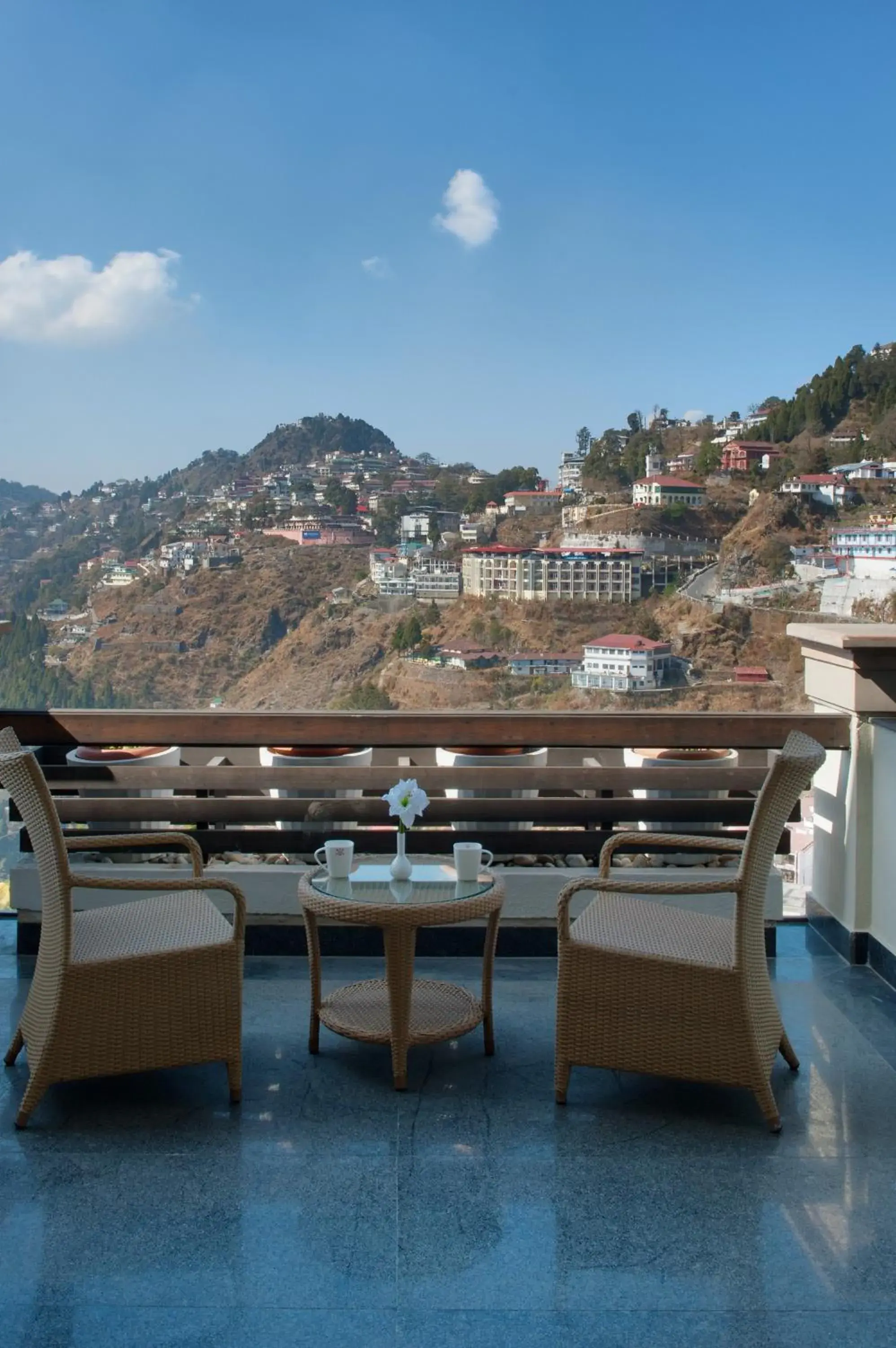 Mountain view in Royal Orchid Fort Resort Mussoorie Mountain view in Royal Orchid Fort Resort Mussoorie
