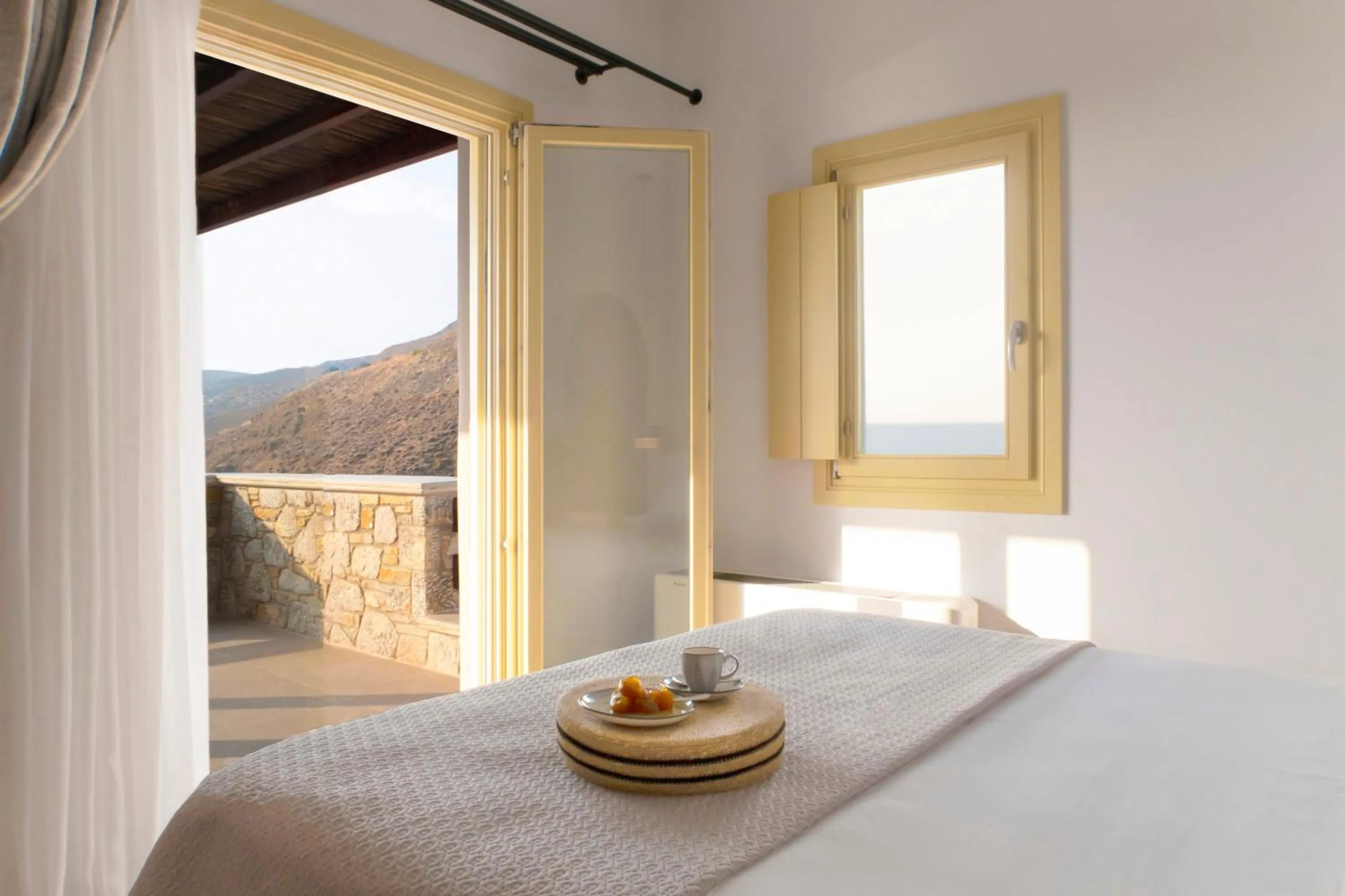 Bed in Anassa Boutique Hotel