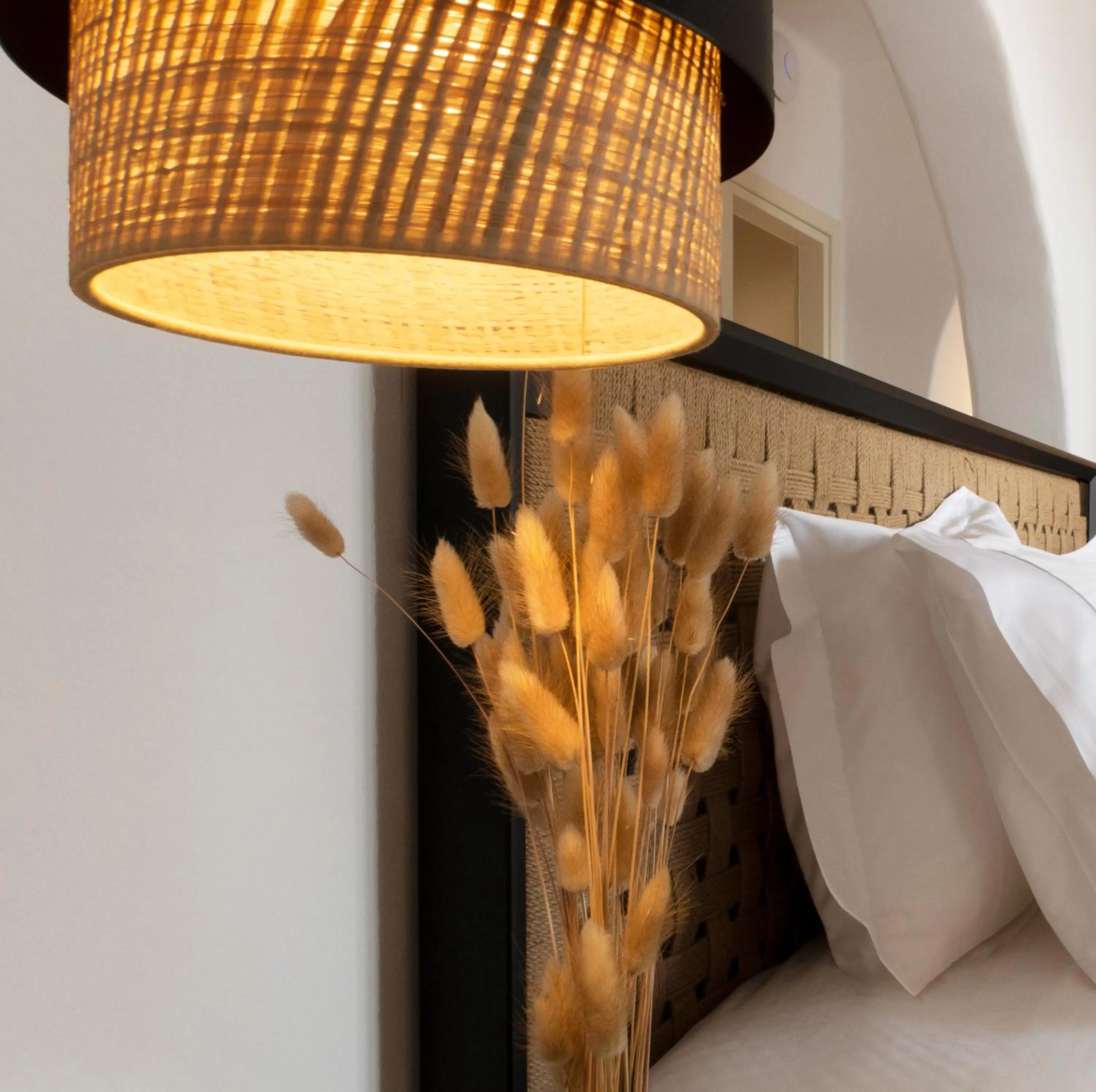 Bed in Anassa Boutique Hotel