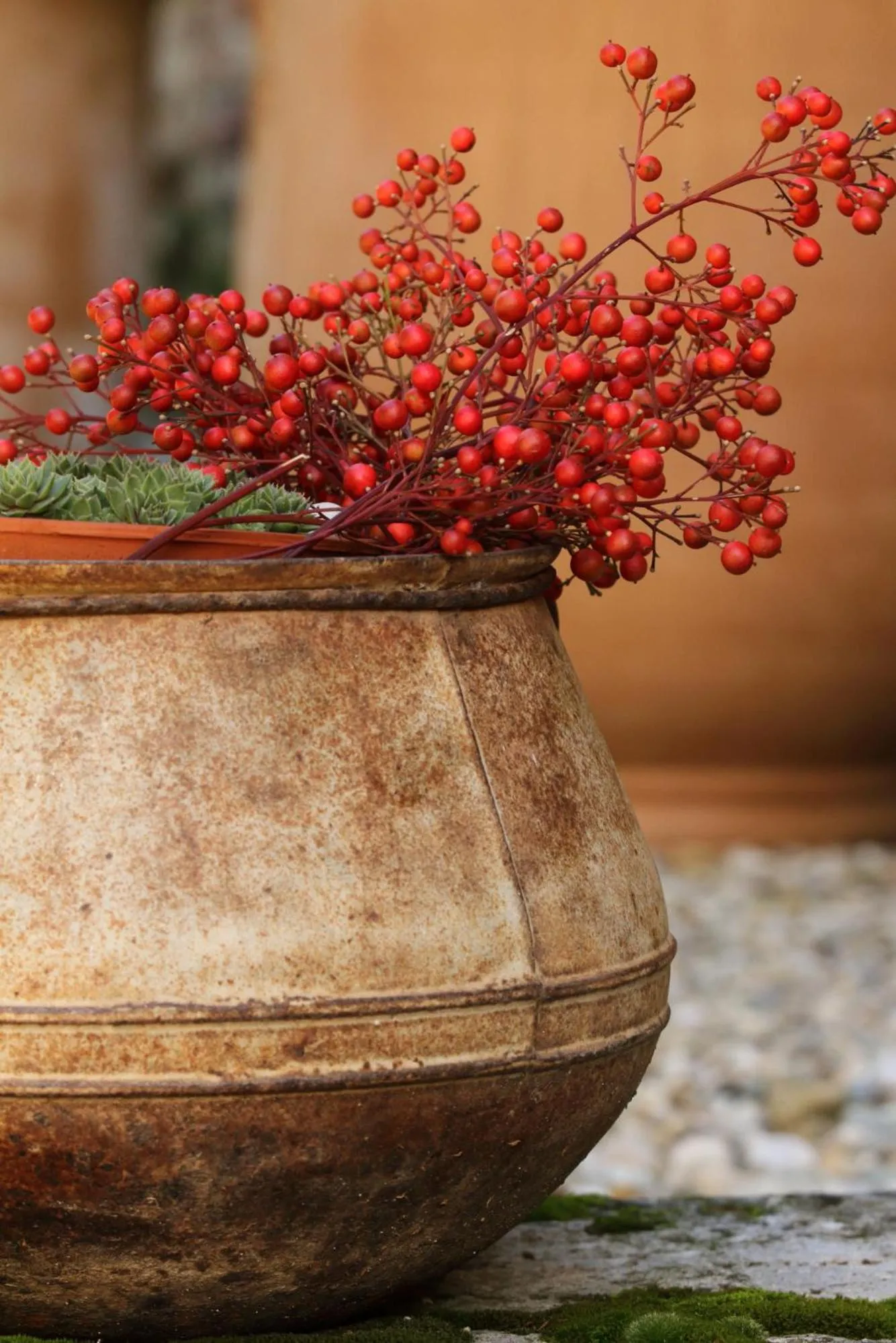 Decorative detail in La ferme de Berlioz