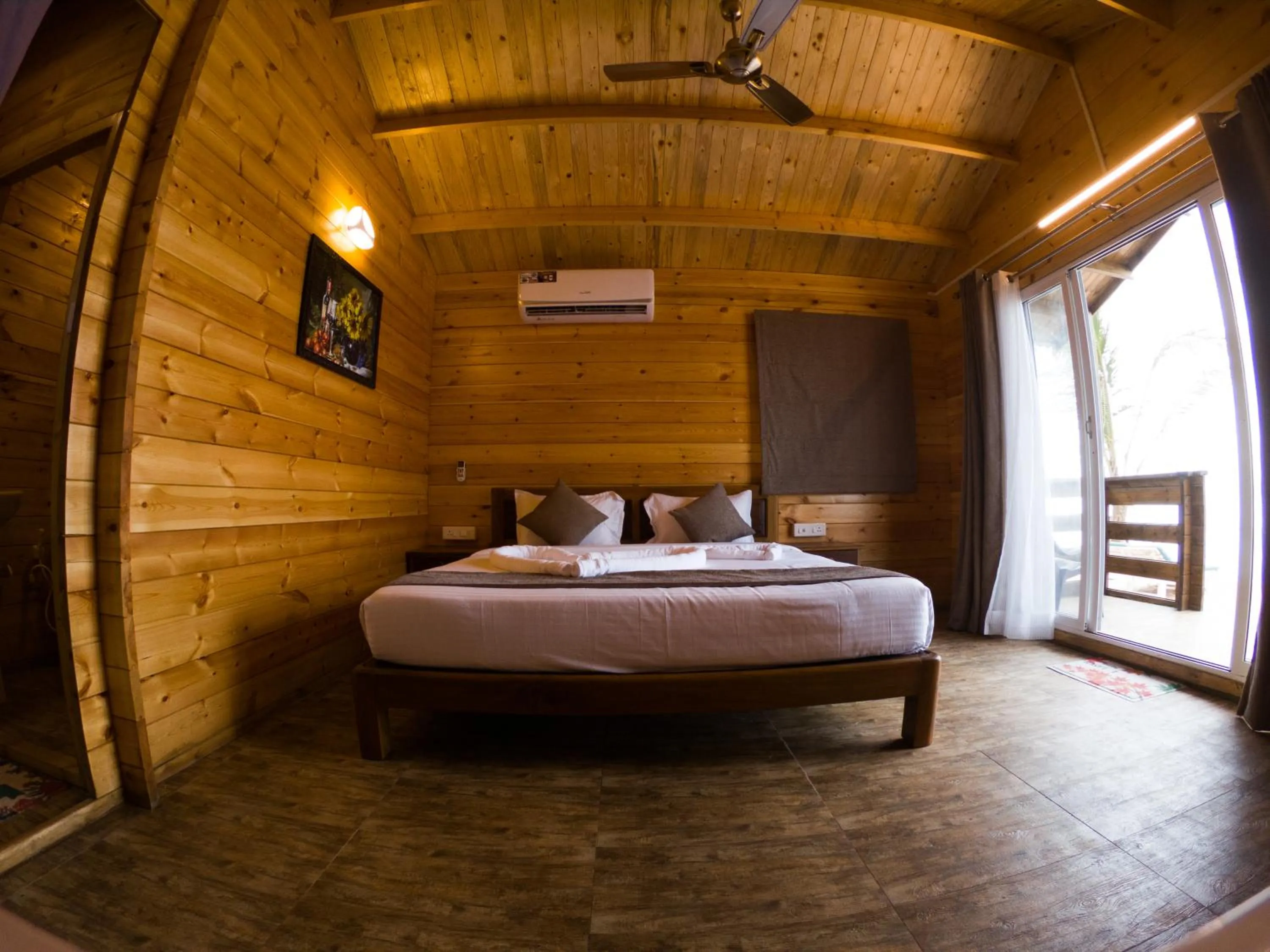 Bed in Vista Praia Beach Resort