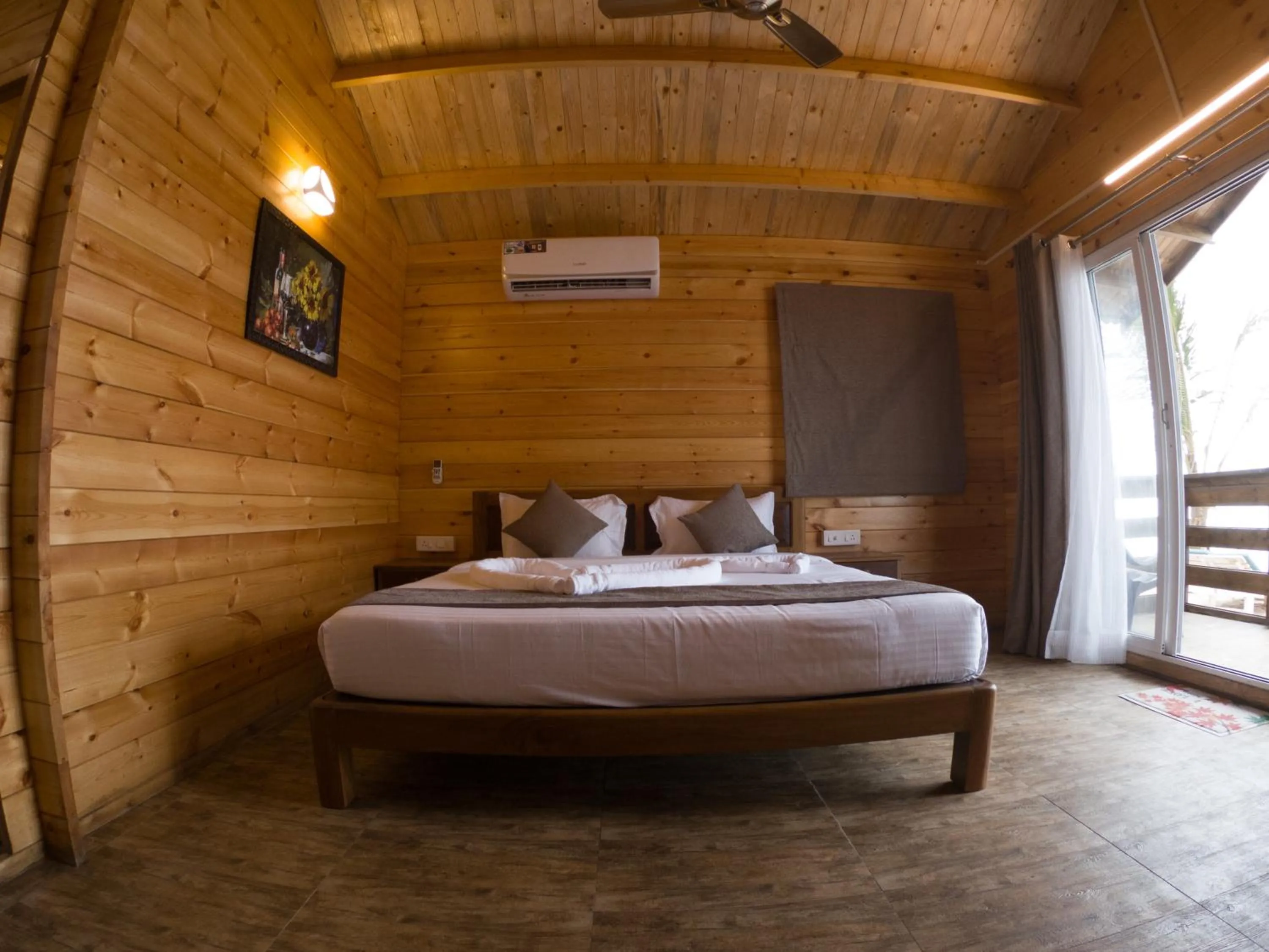 Bed in Vista Praia Beach Resort