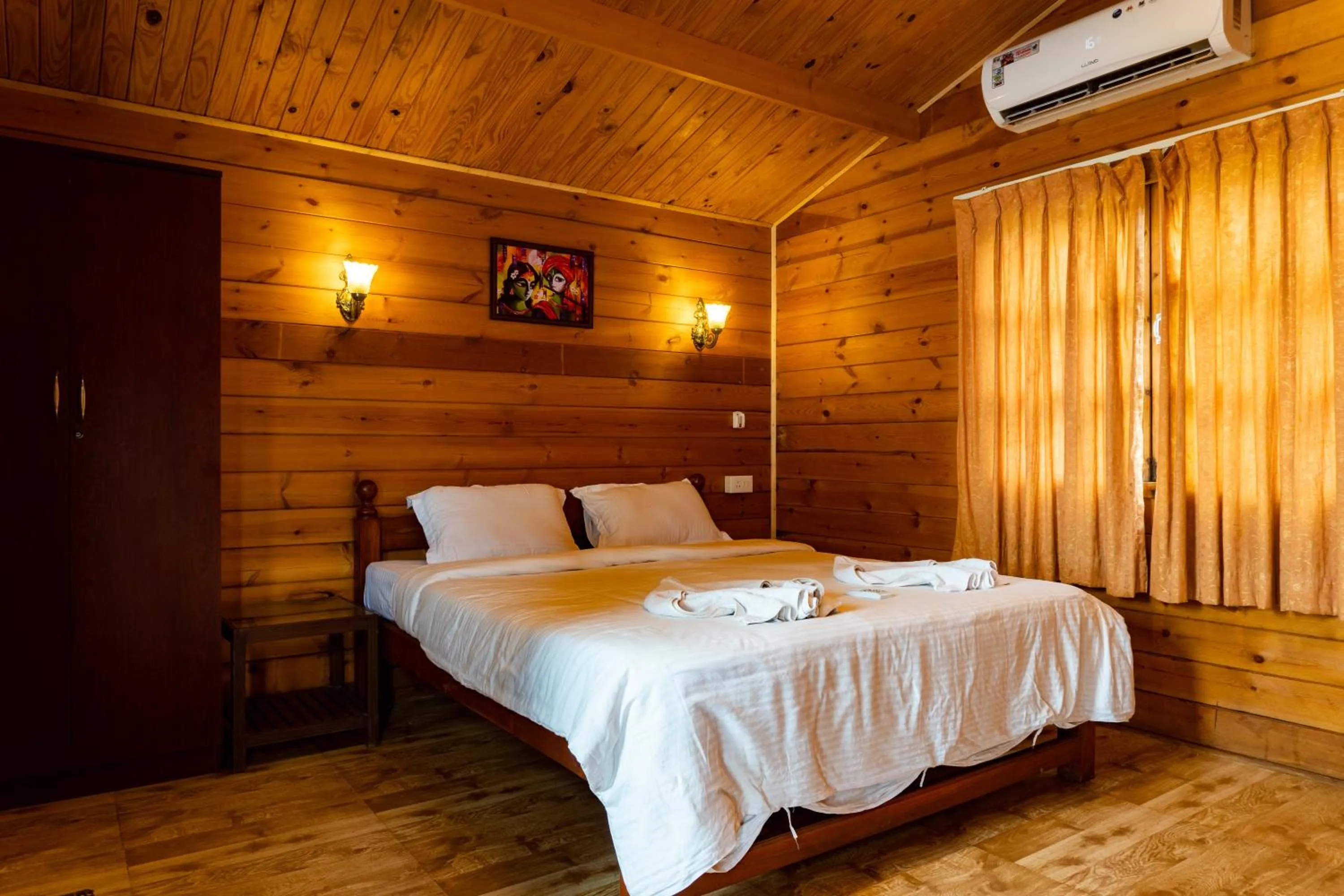 Bed in Vista Praia Beach Resort