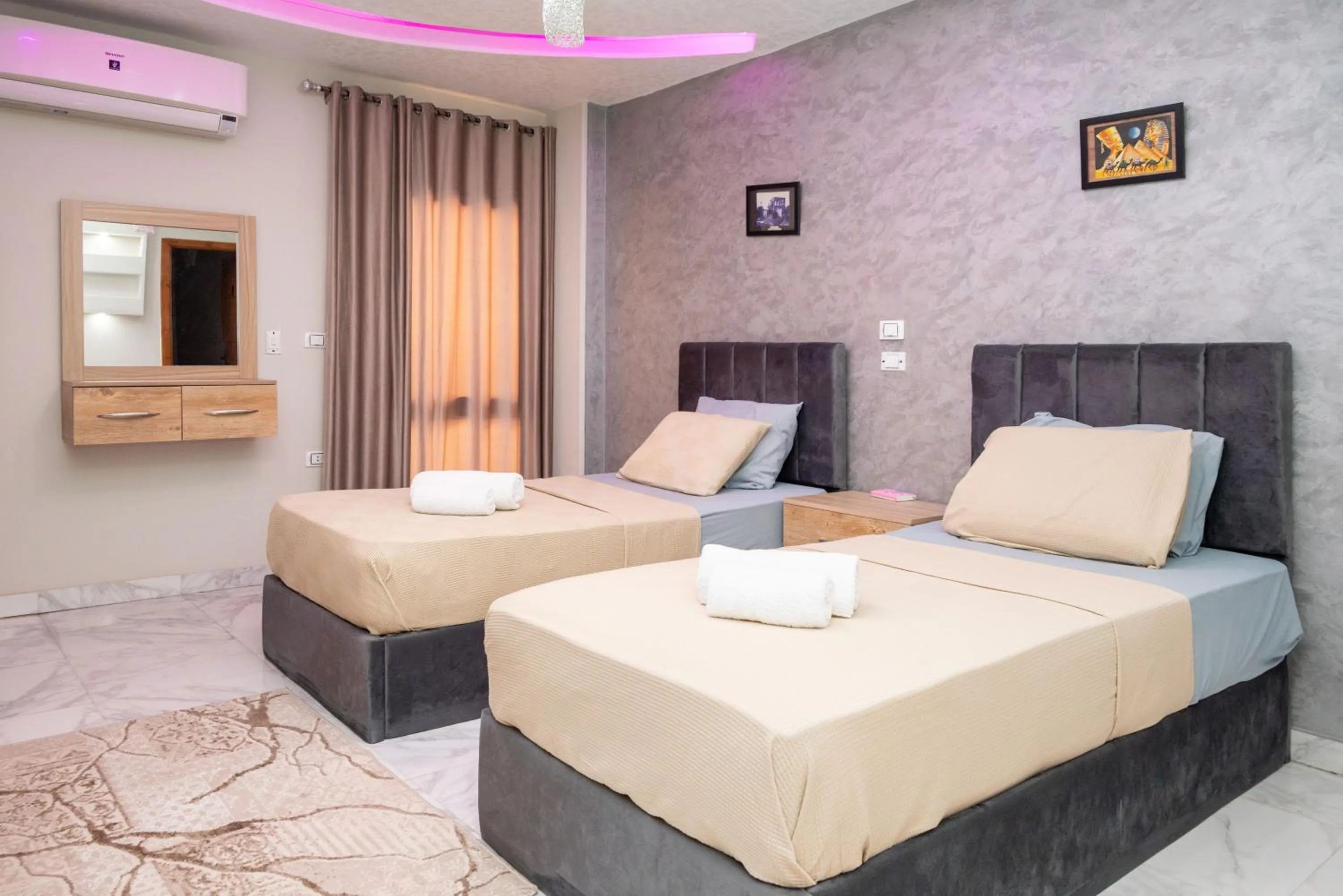 Bedroom, Bed in GEM view BOUTIQUE