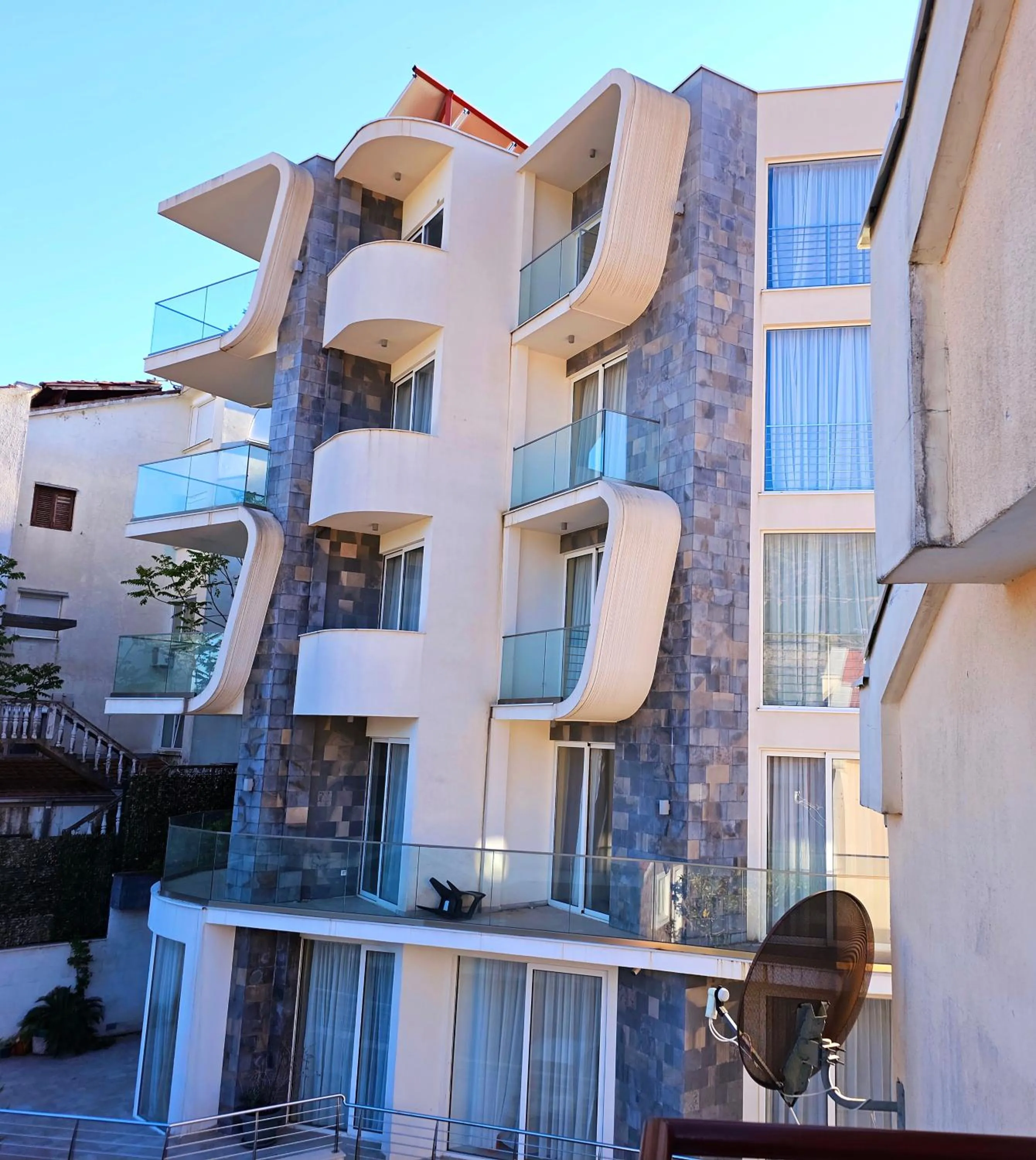 City view in Apartman Bravo Budva