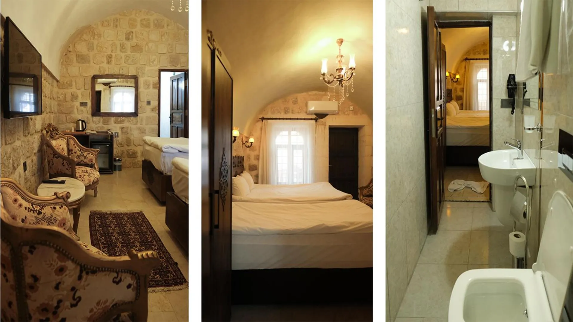 Shower, Bed in zerzevan hotel