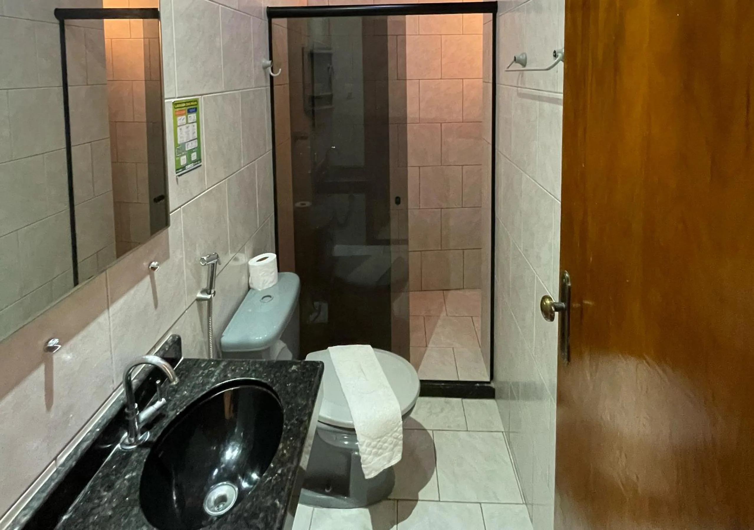 Bathroom in Pousada Estevao