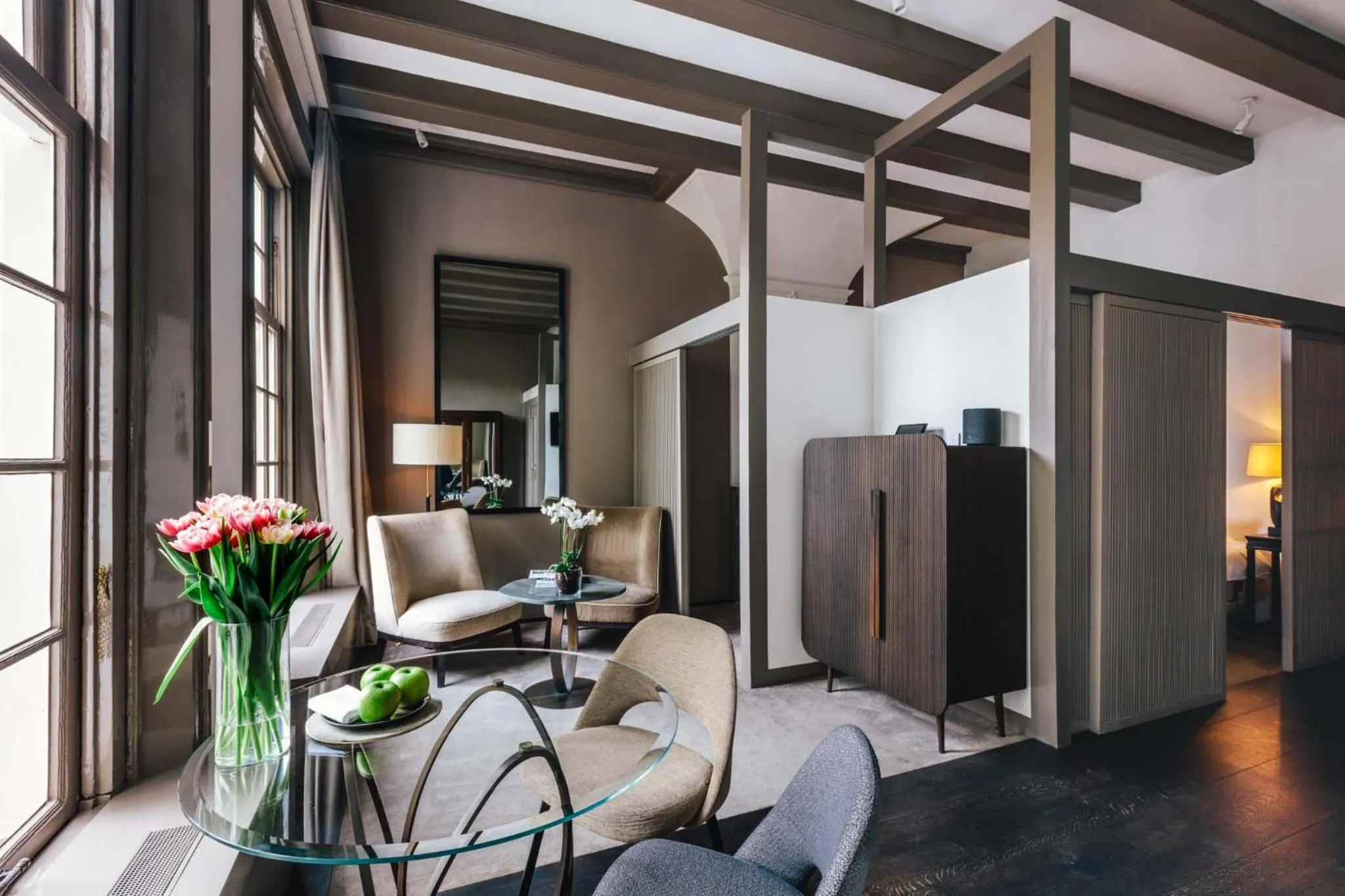 Living room in The Dylan Amsterdam - The Leading Hotels of the World