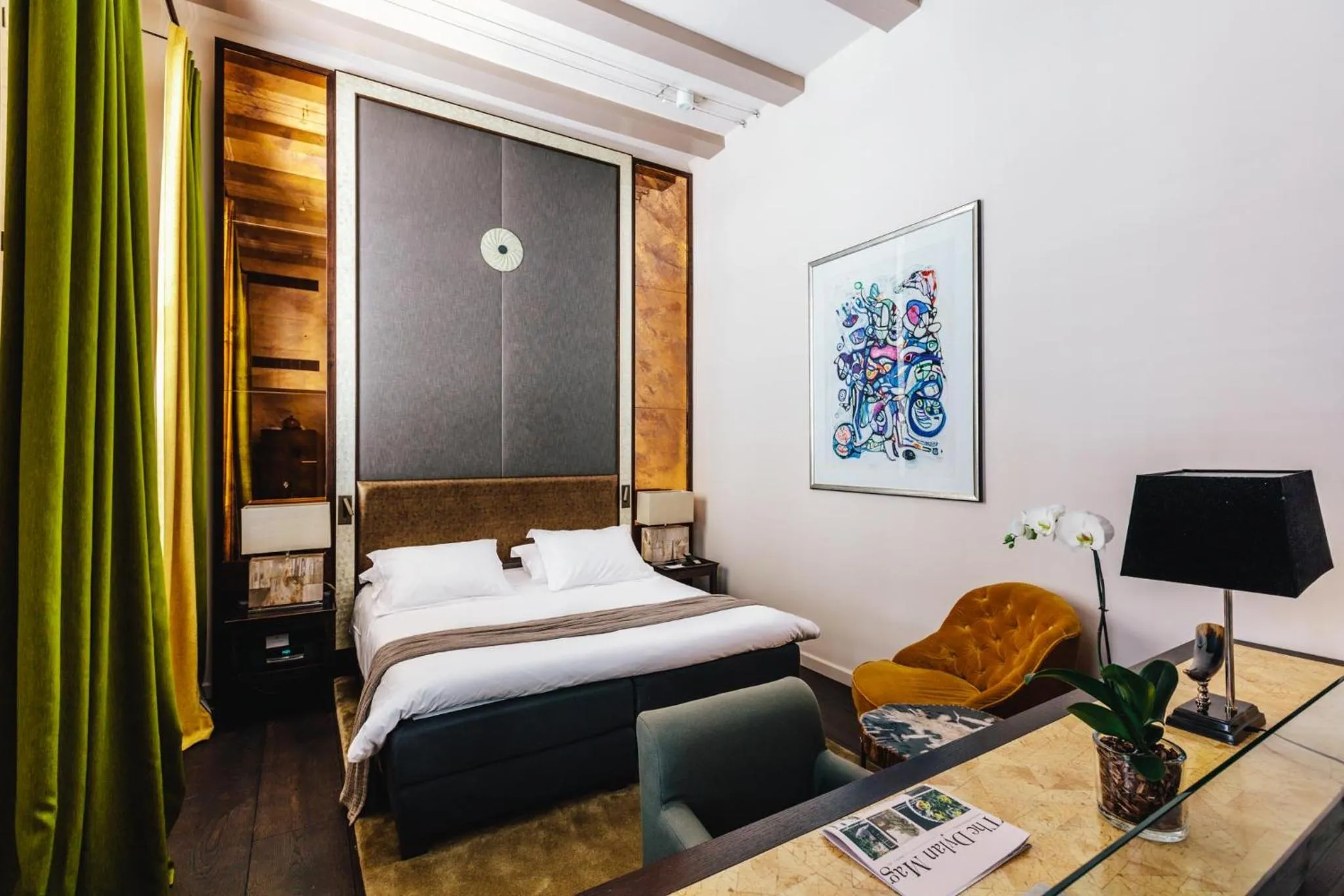 Bedroom, Bed in The Dylan Amsterdam - The Leading Hotels of the World