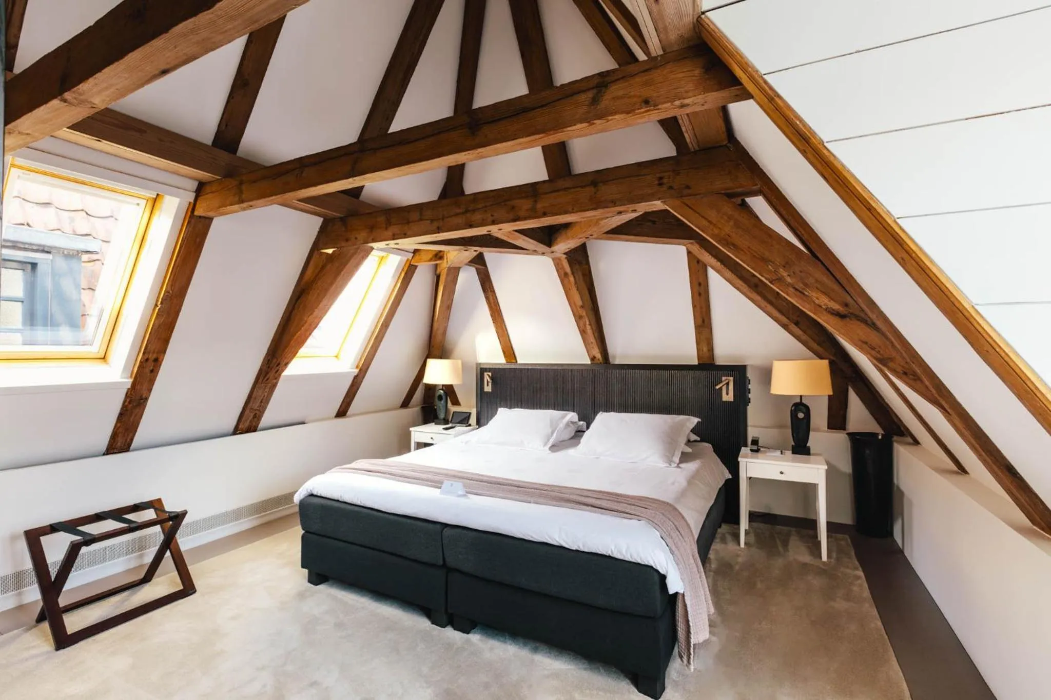 Bedroom, Bed in The Dylan Amsterdam - The Leading Hotels of the World