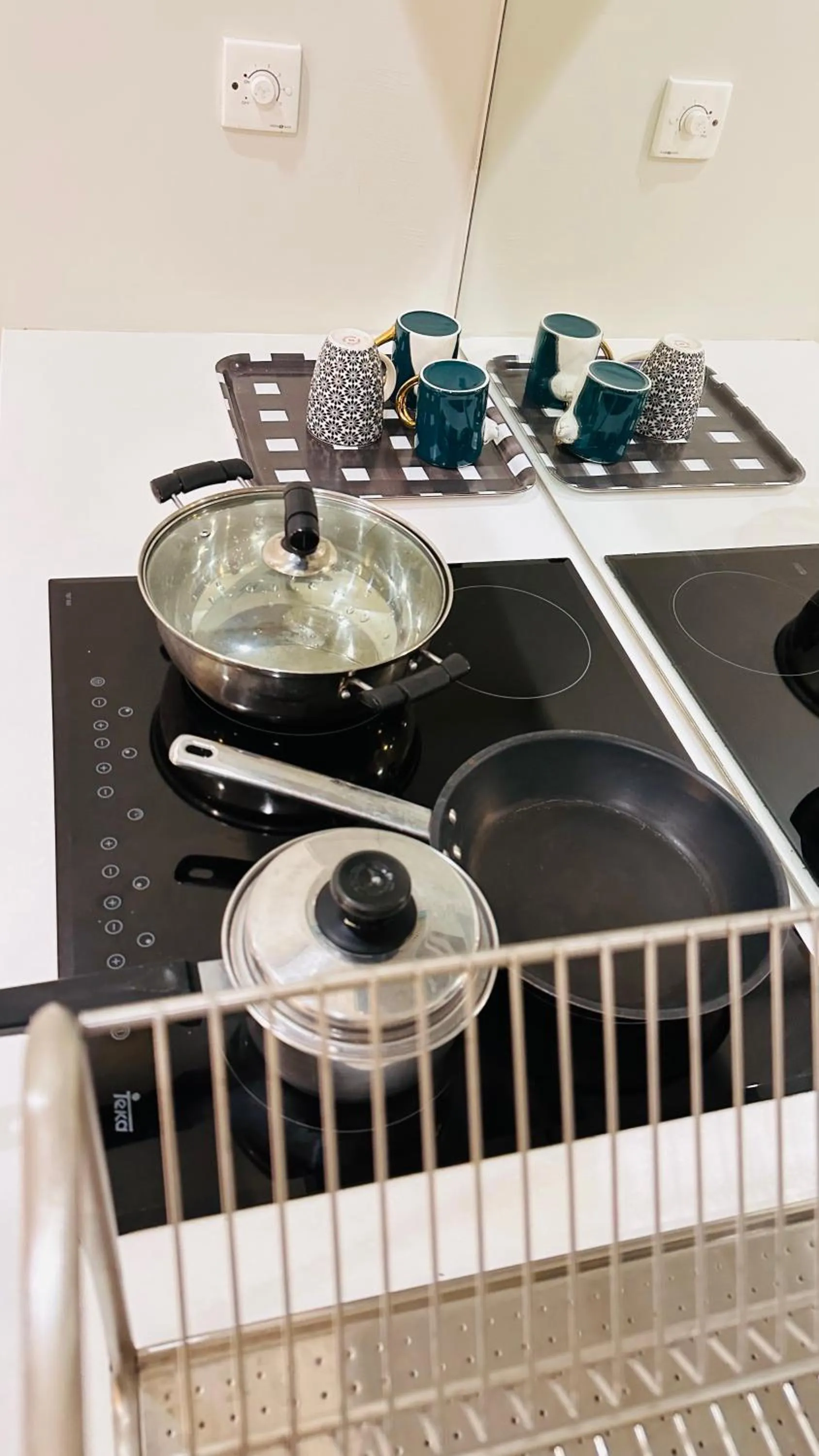 Kitchen or kitchenette in Soho Suites KLCC By Grand Suites KL