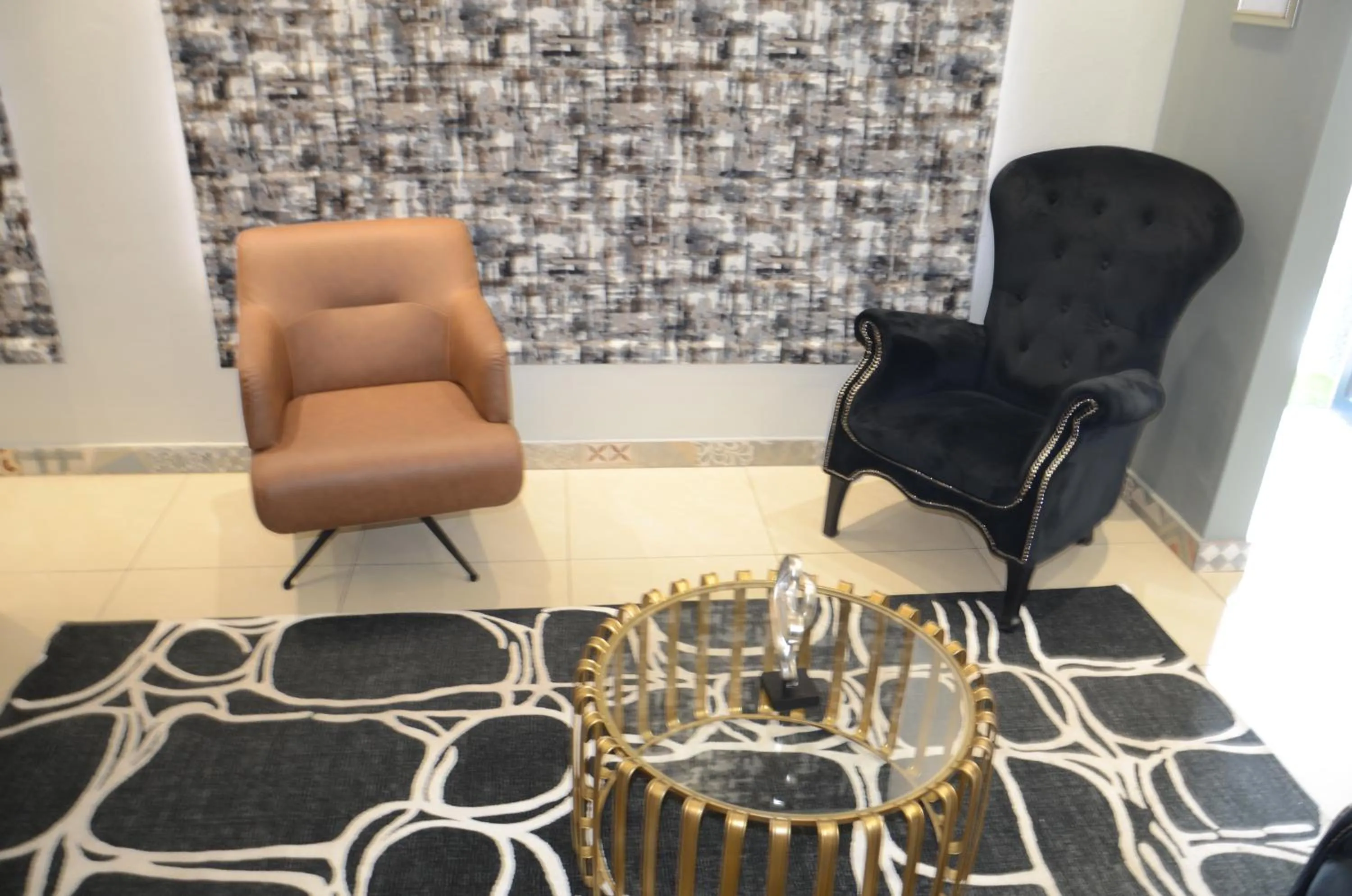 Seating area in Windhoek Gardens Boutique Hotel