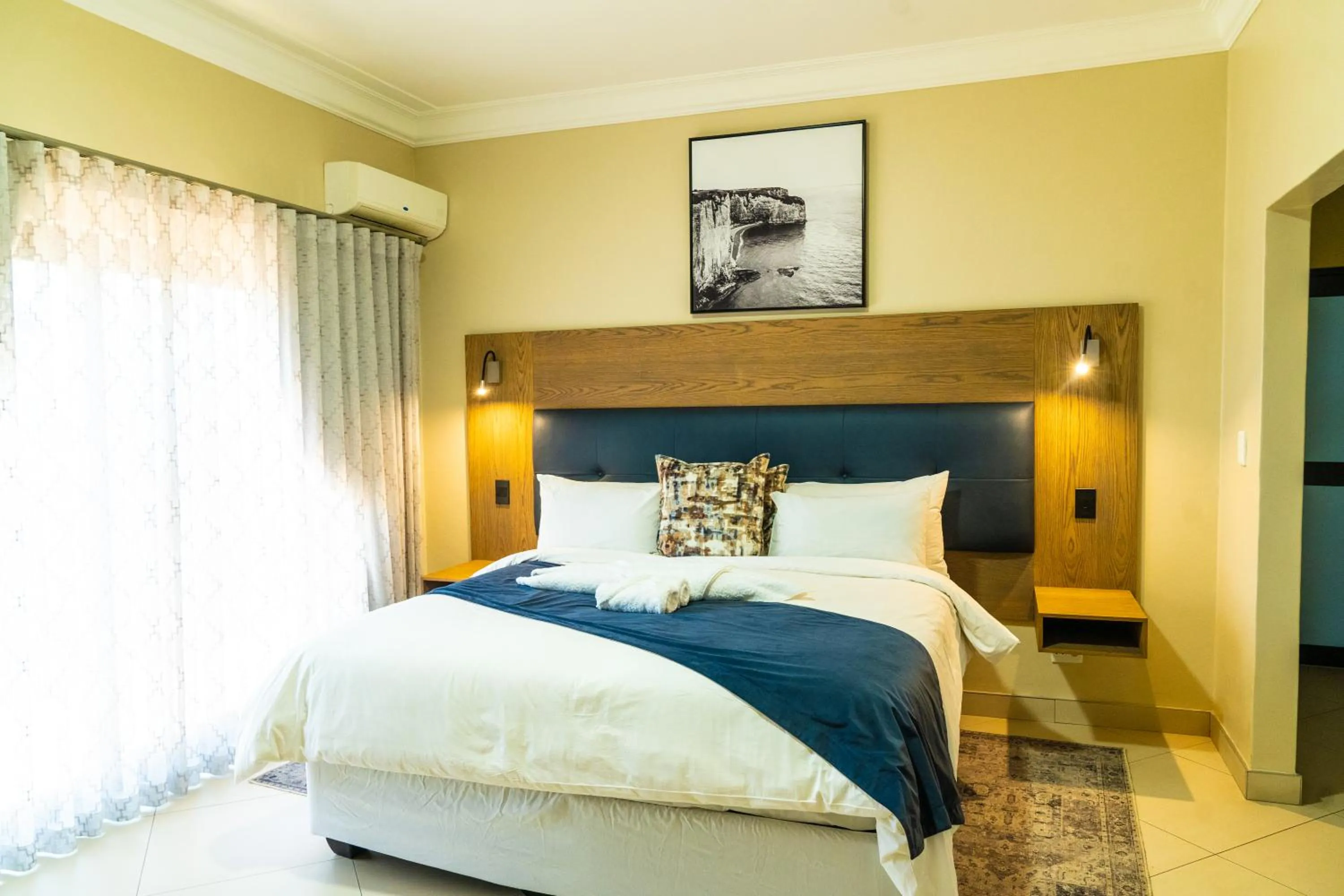 Bed in Windhoek Gardens Boutique Hotel