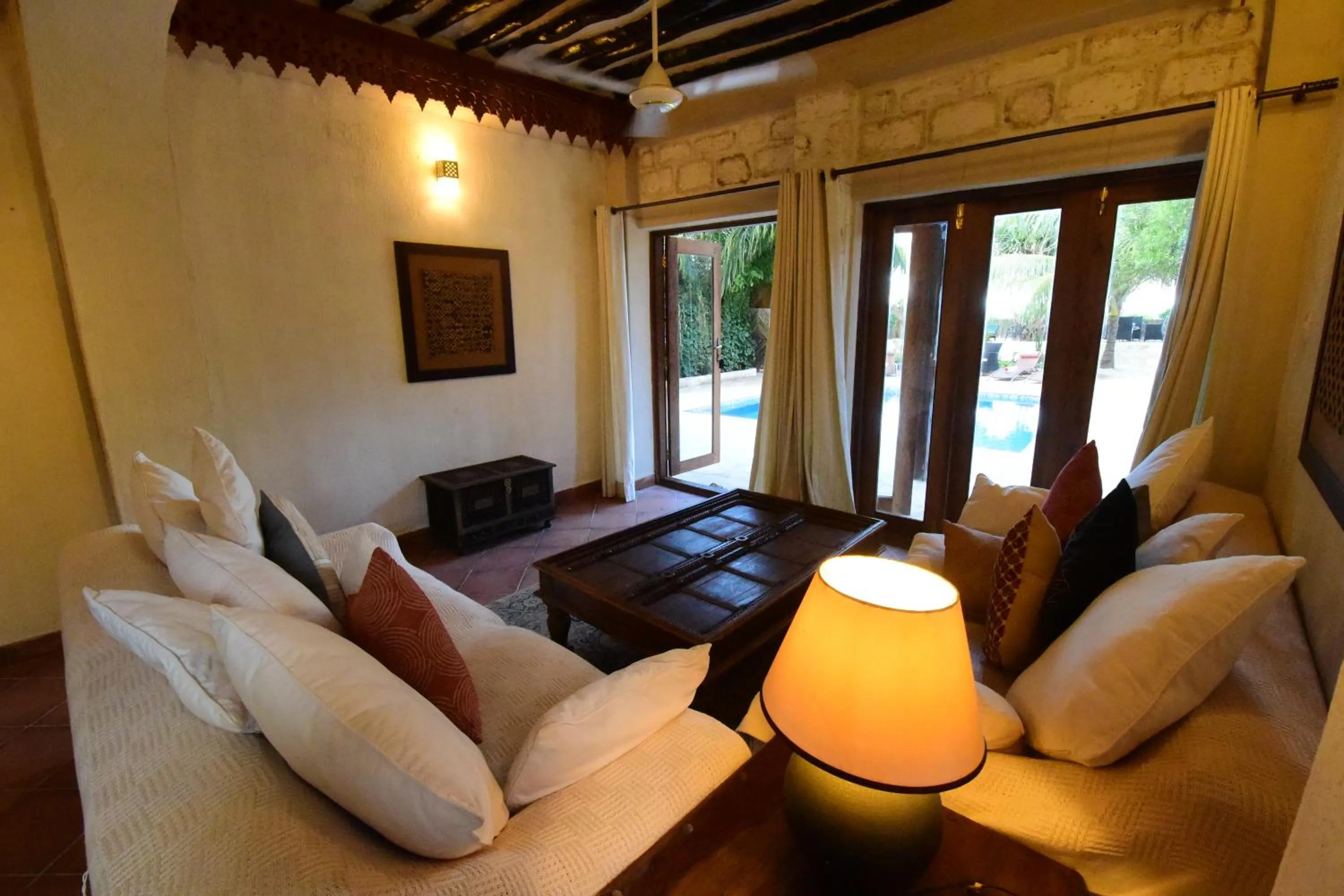 Living room in Tamani Villas