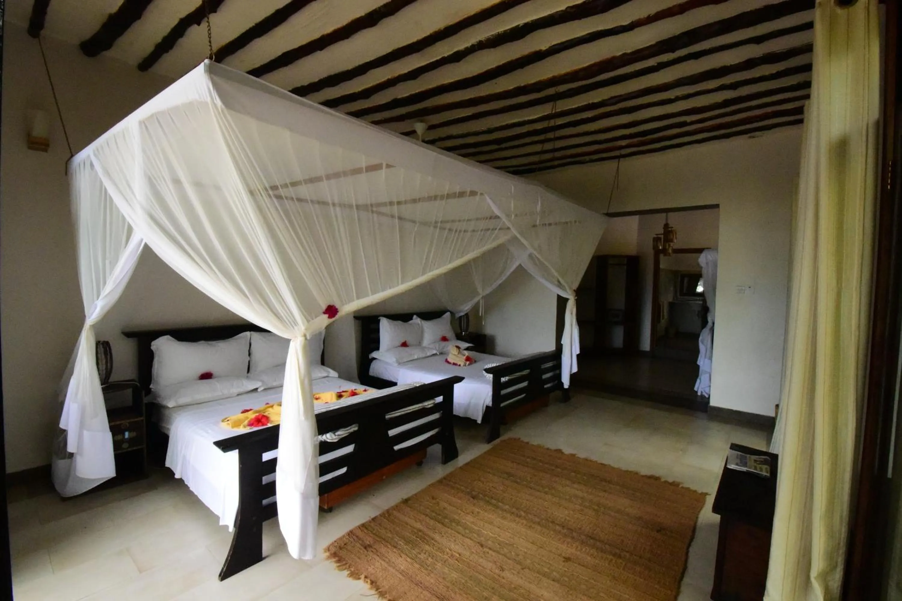Bed in Tamani Villas