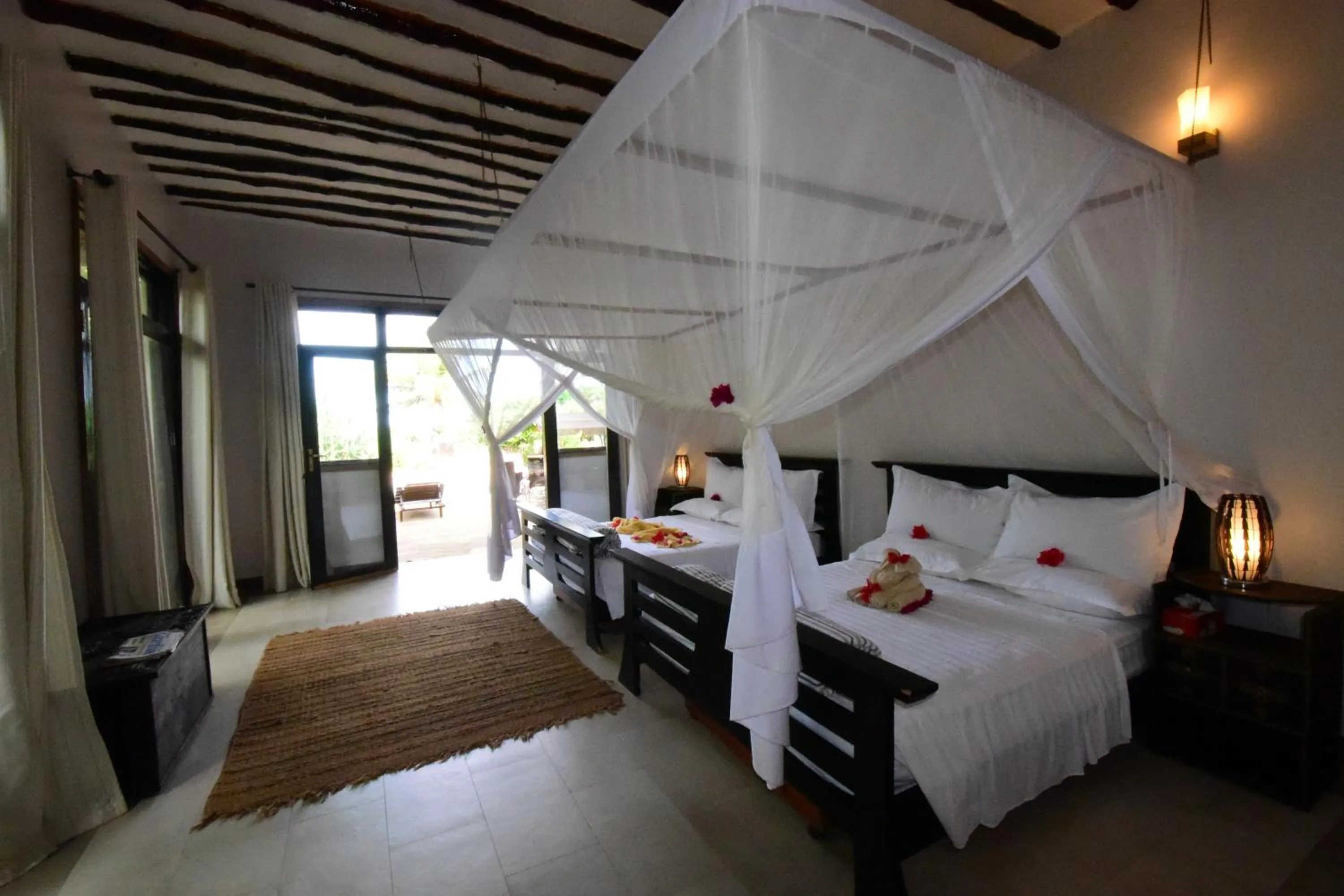 Bed in Tamani Villas