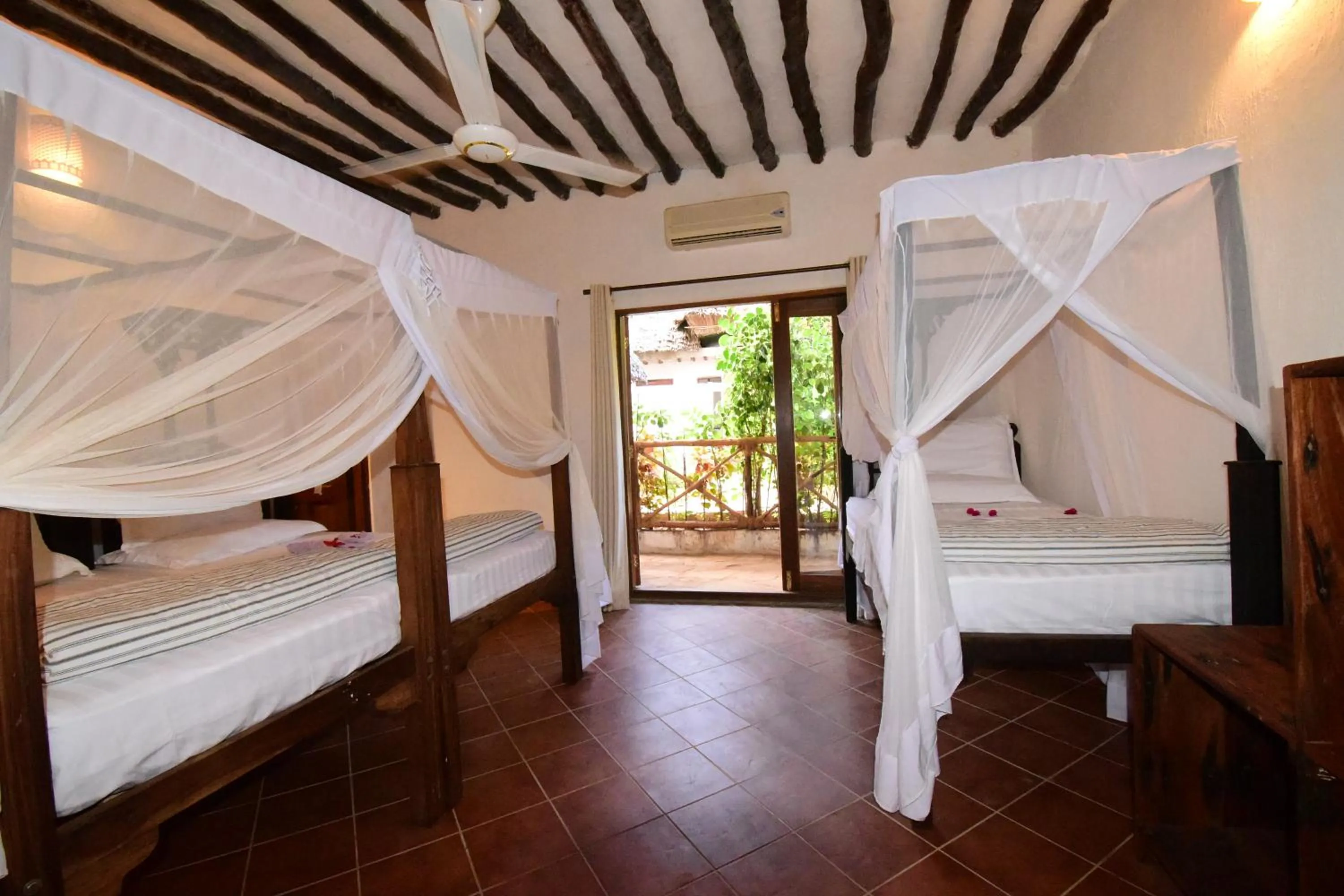 Bed in Tamani Villas