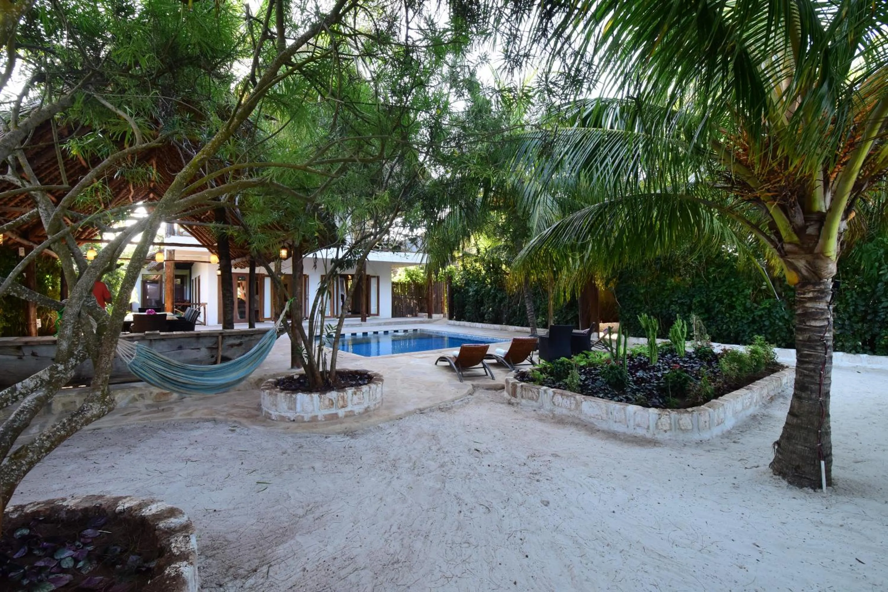 Garden in Tamani Villas