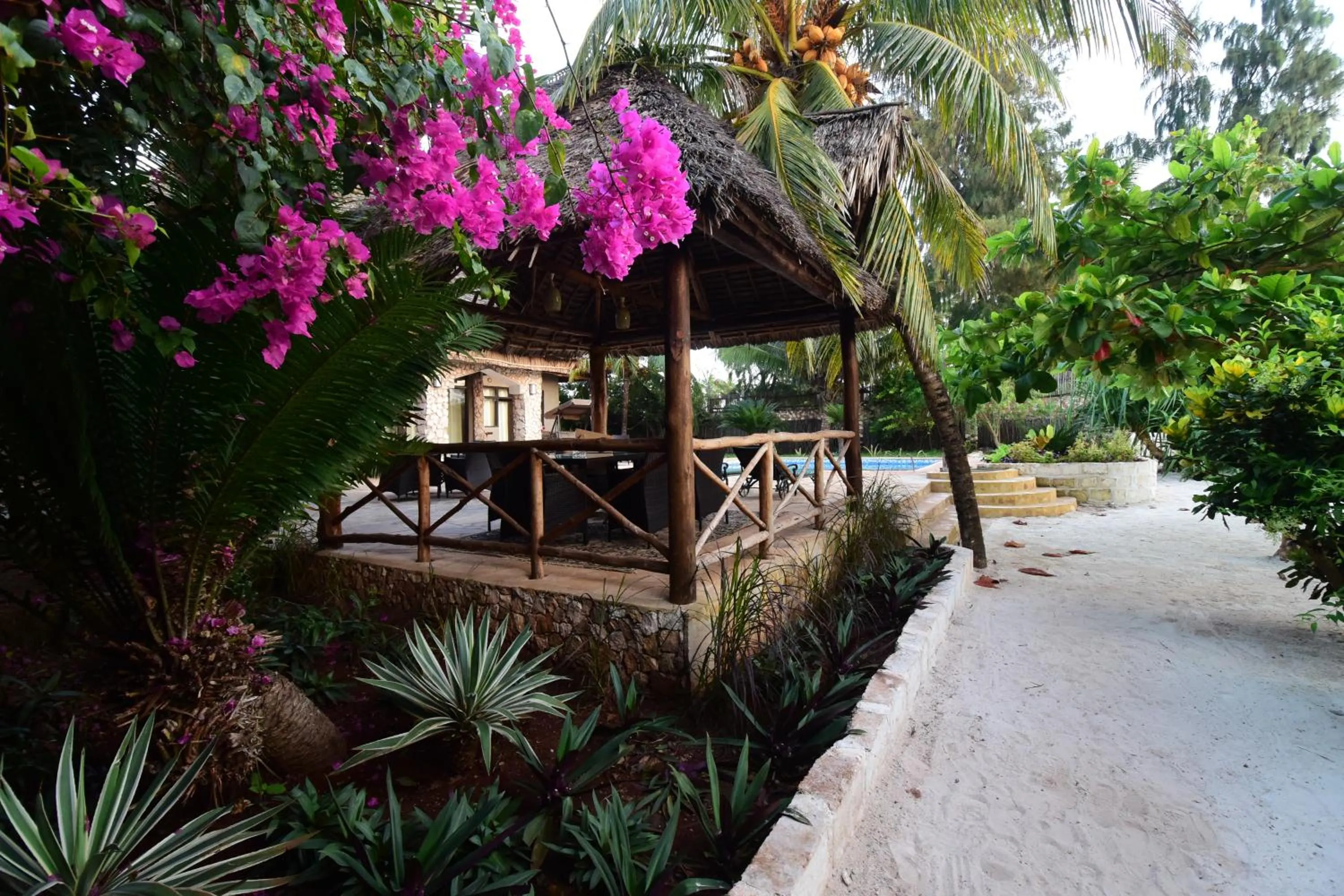 Patio in Tamani Villas