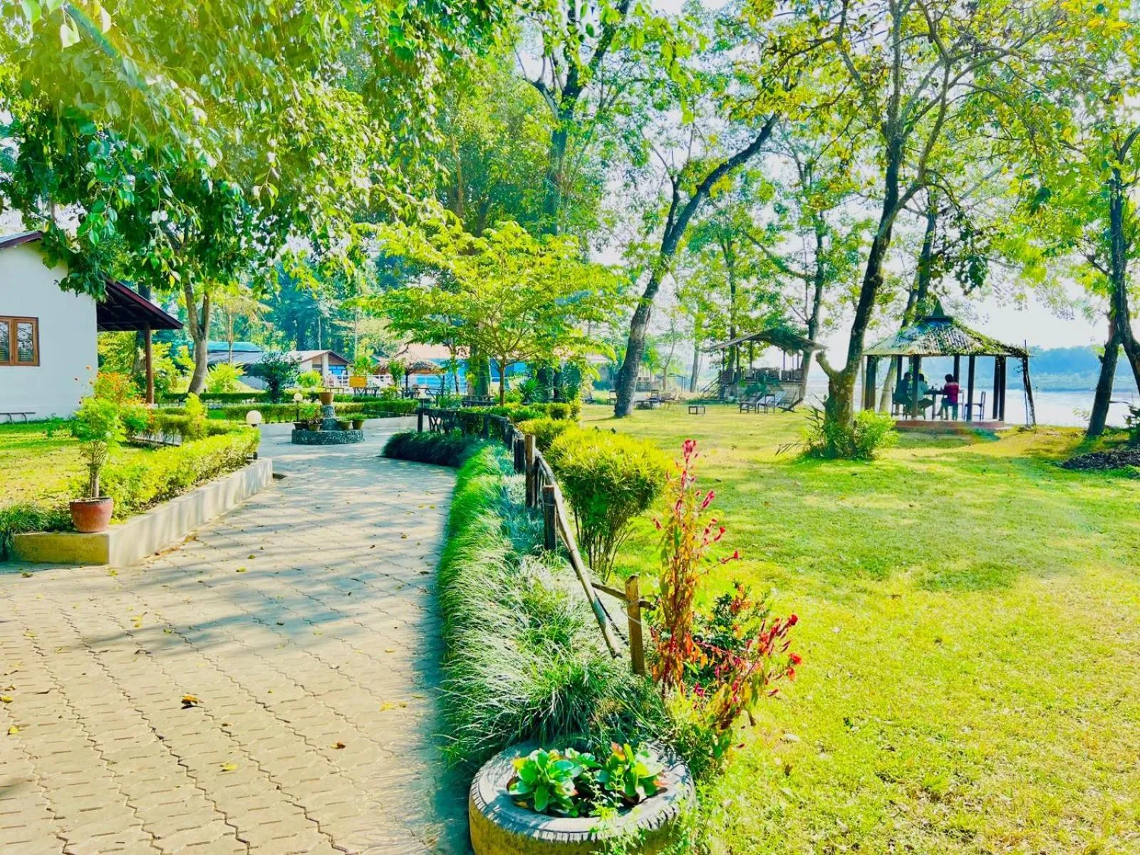 Natural landscape in Hotel Hermitage