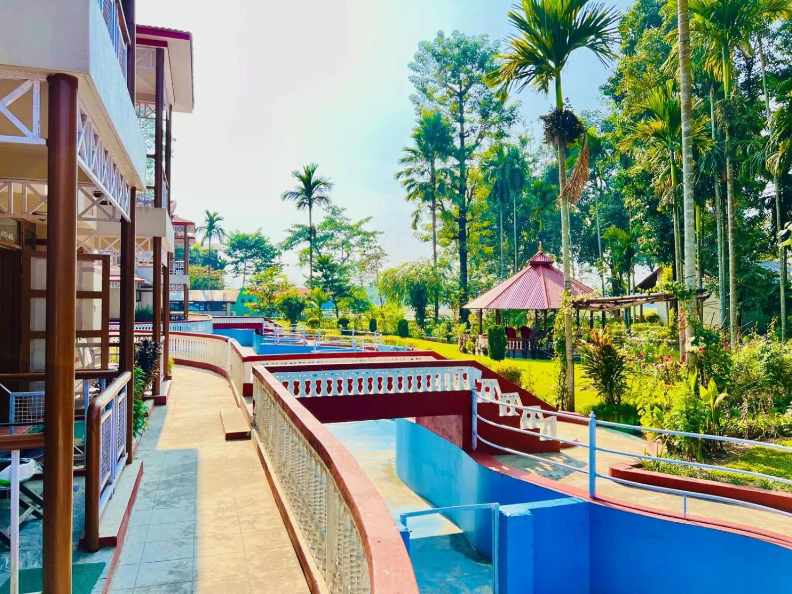 Property building in Hotel Hermitage