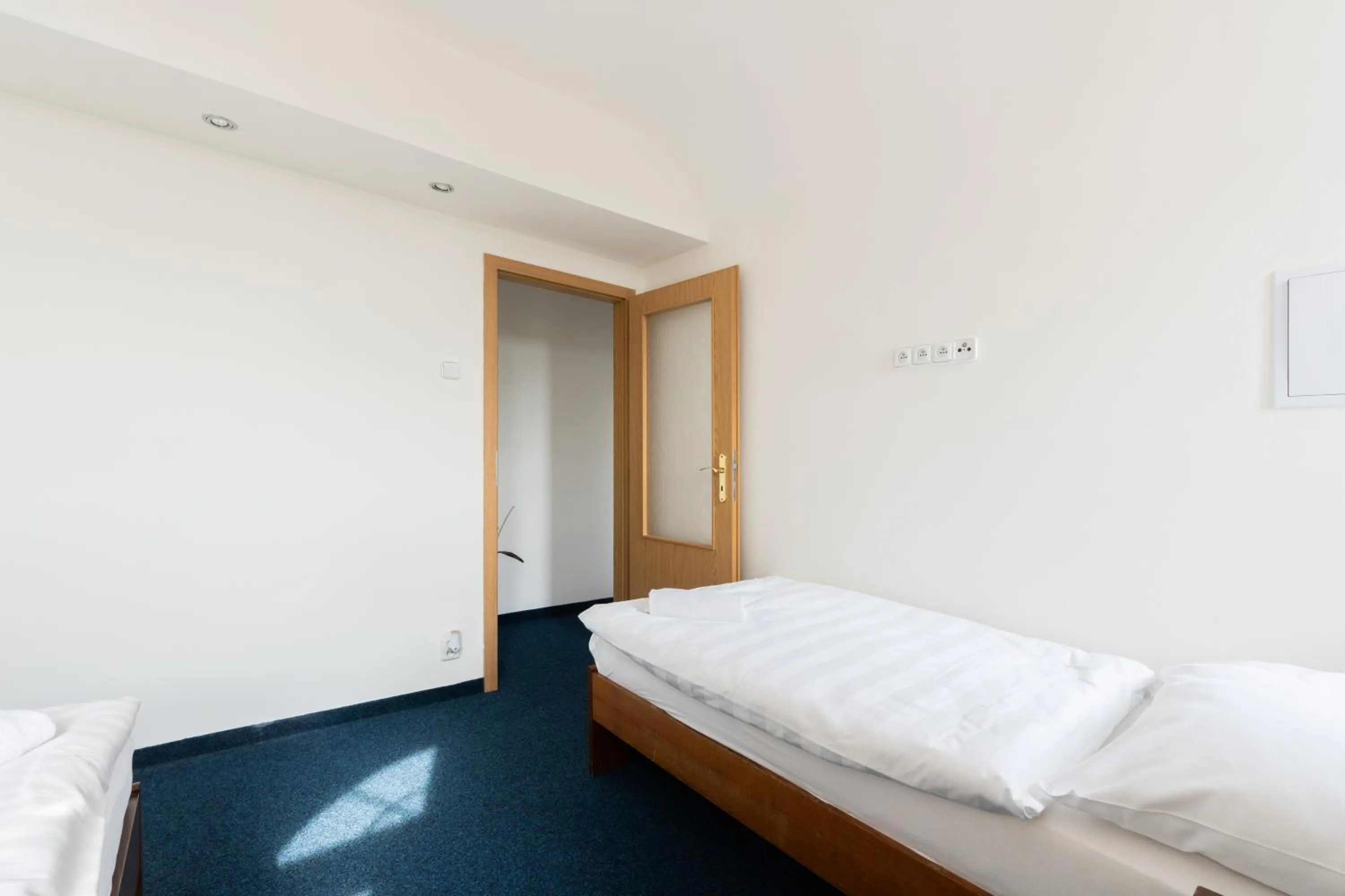 Bed in Hotel Širák