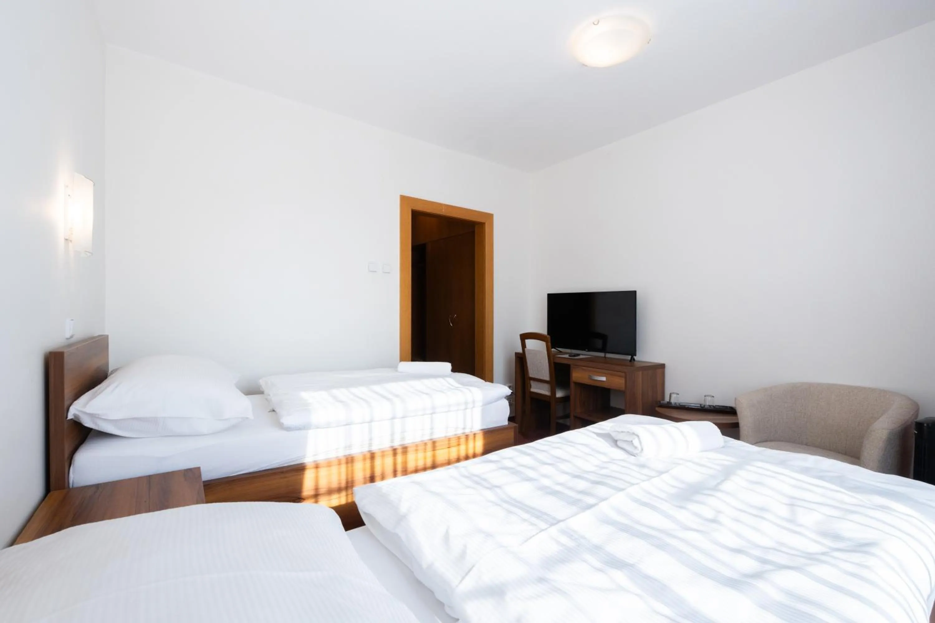 Bed in Hotel Širák