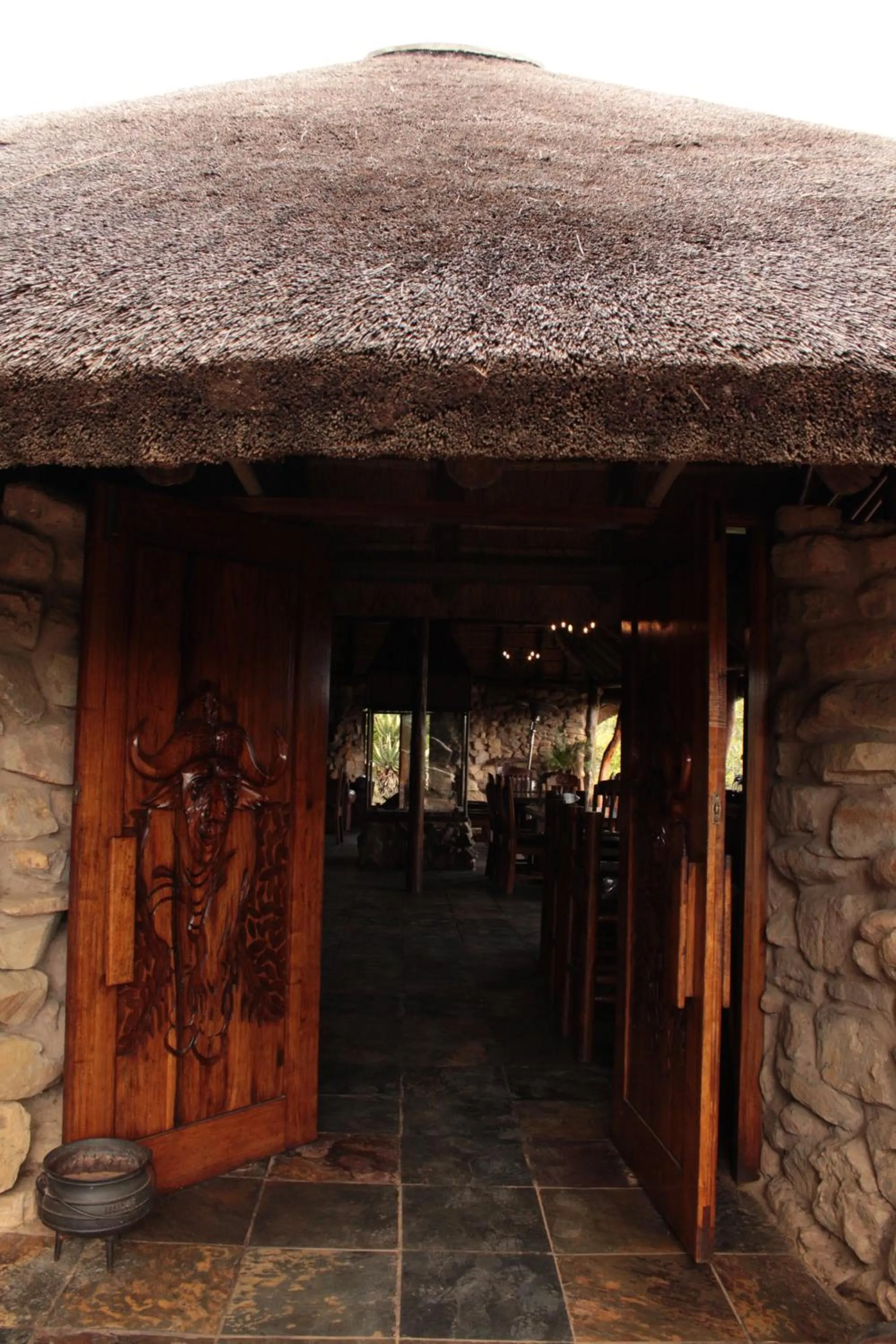 Facade/entrance in Inkwenkwezi Private Game Reserve