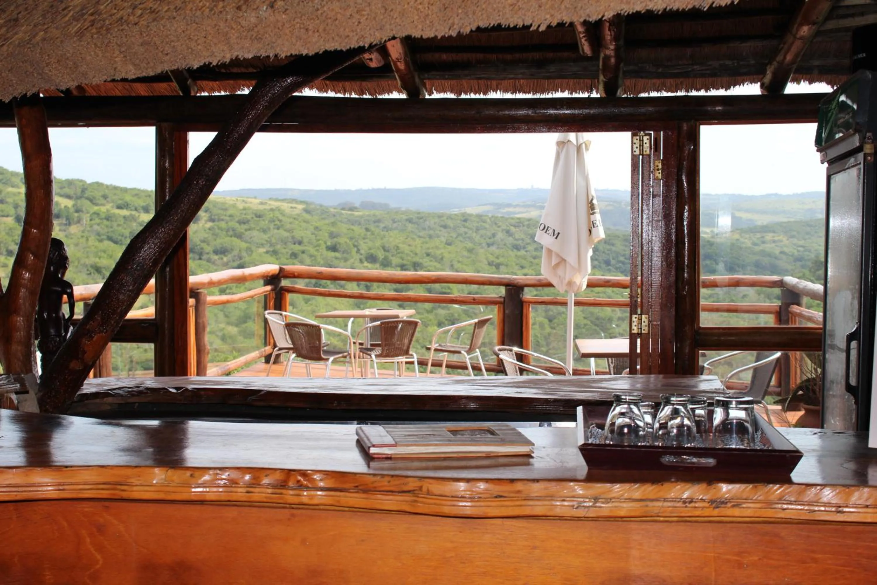 Drinks in Inkwenkwezi Private Game Reserve