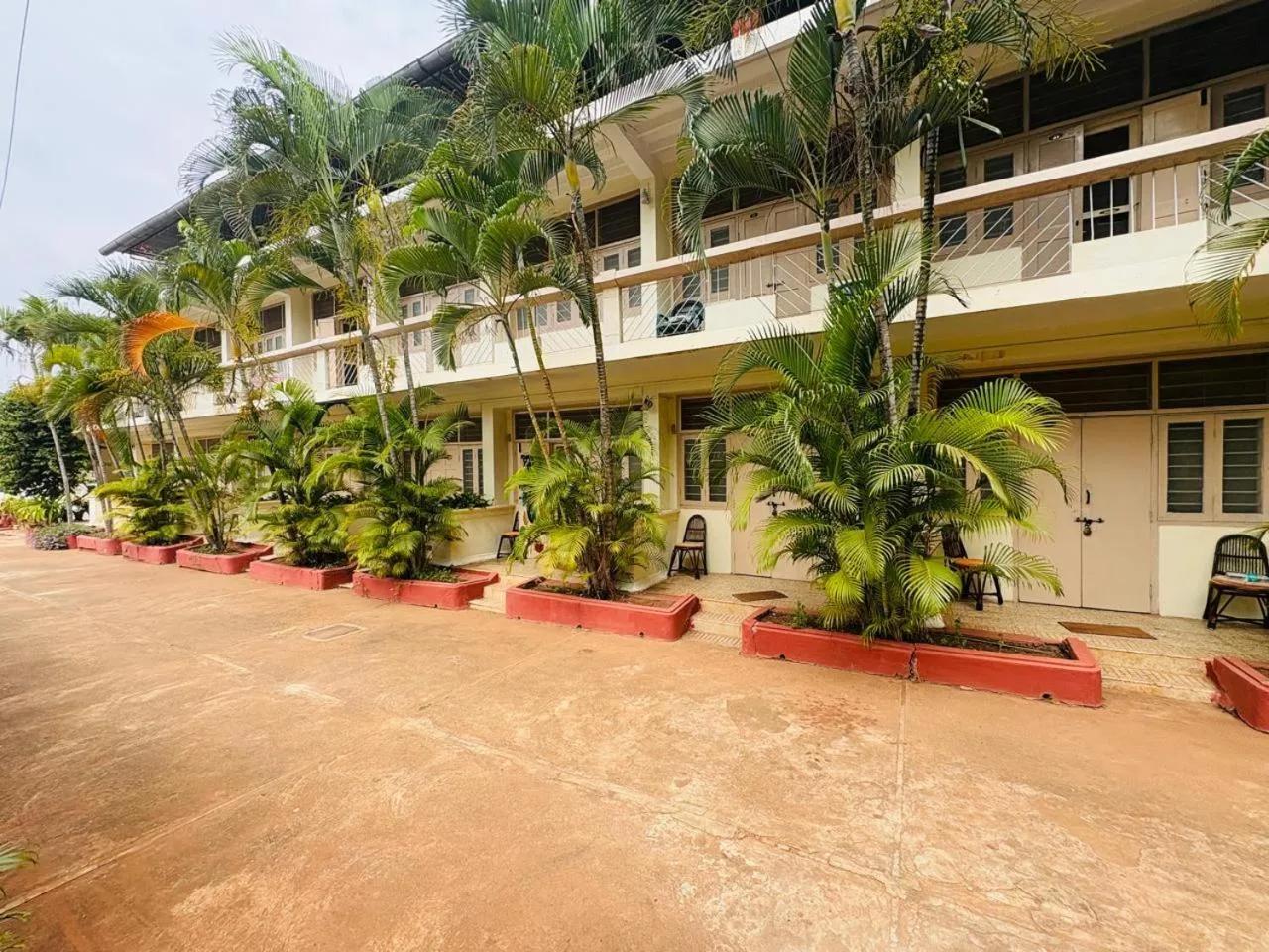 Garden view in The Green Hotel