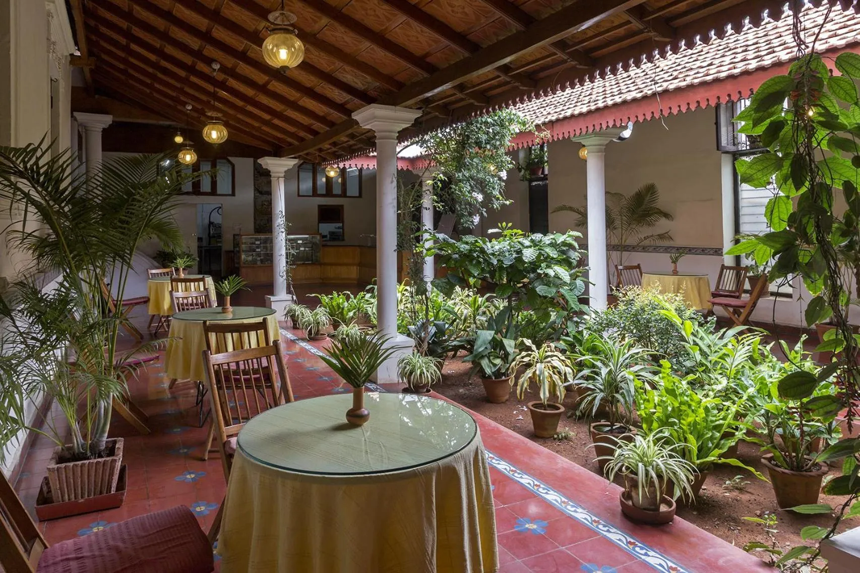 Garden in The Green Hotel