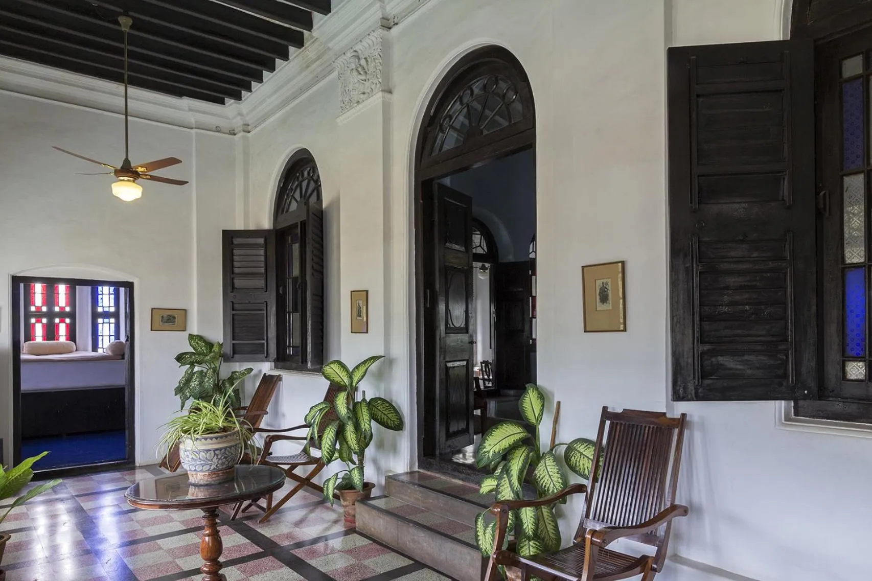 Decorative detail in The Green Hotel