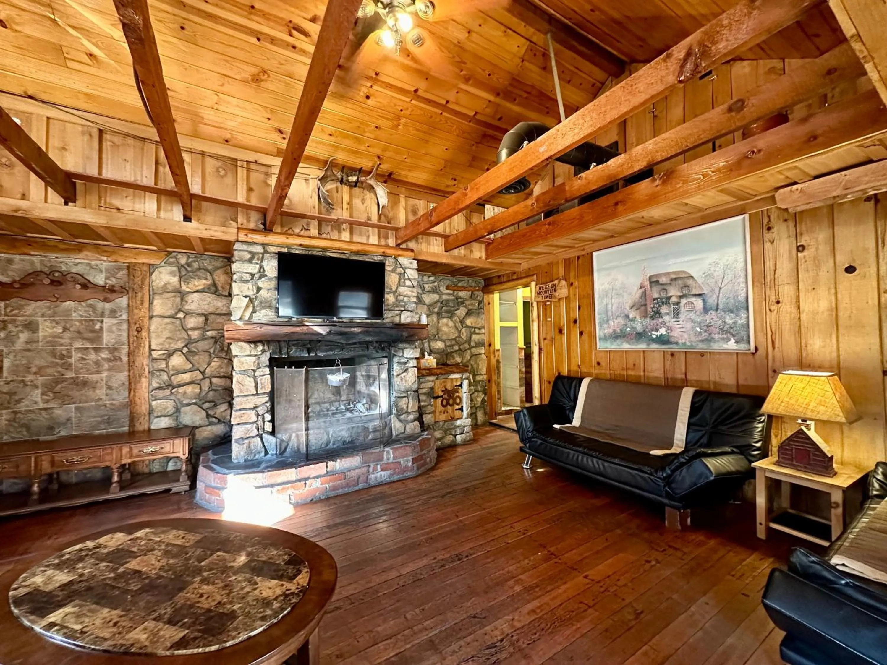 Living room in Boulder Bay Cottages
