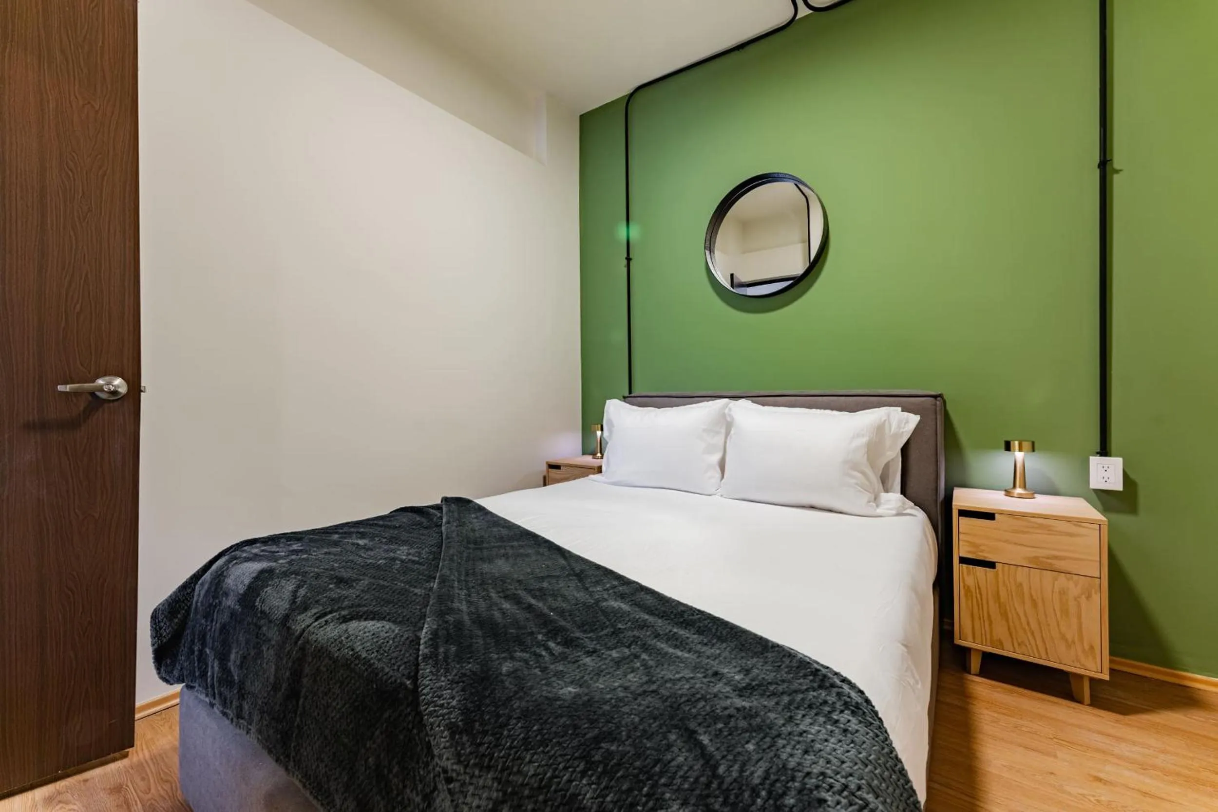 Bed in Mariano Escobedo Apartments by VH