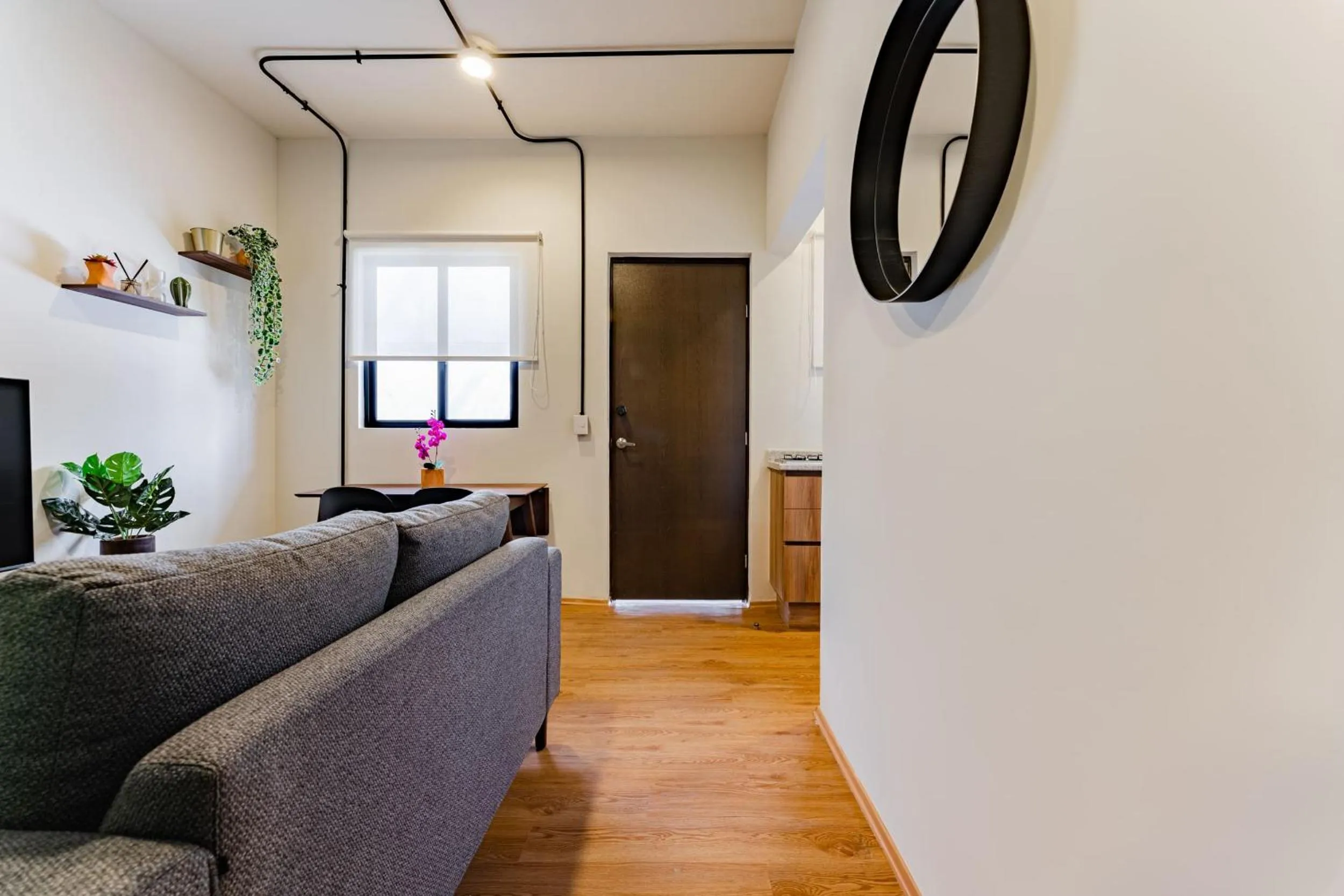 Living room in Mariano Escobedo Apartments by VH