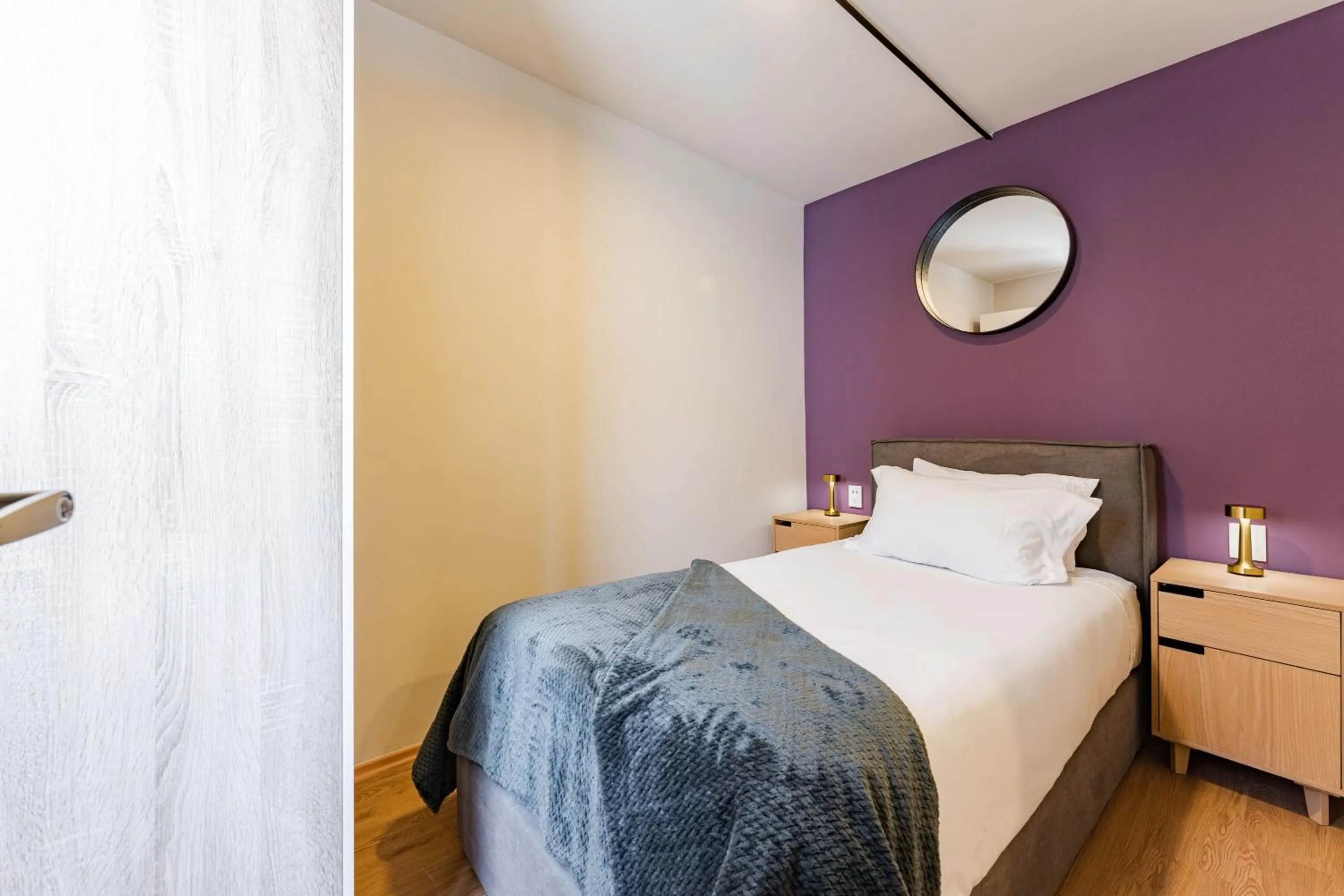 Bed in Mariano Escobedo Apartments by VH