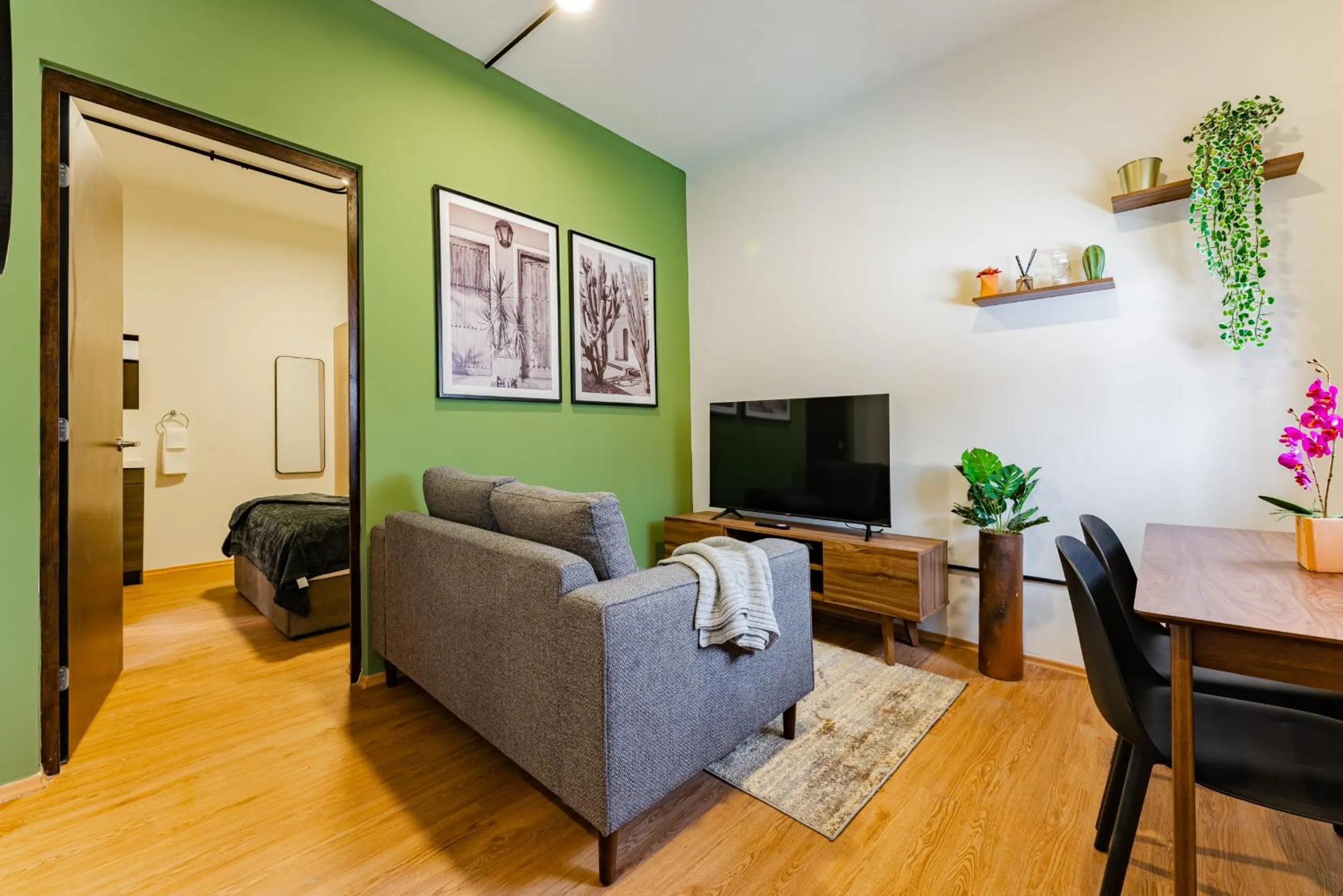 Living room in Mariano Escobedo Apartments by VH