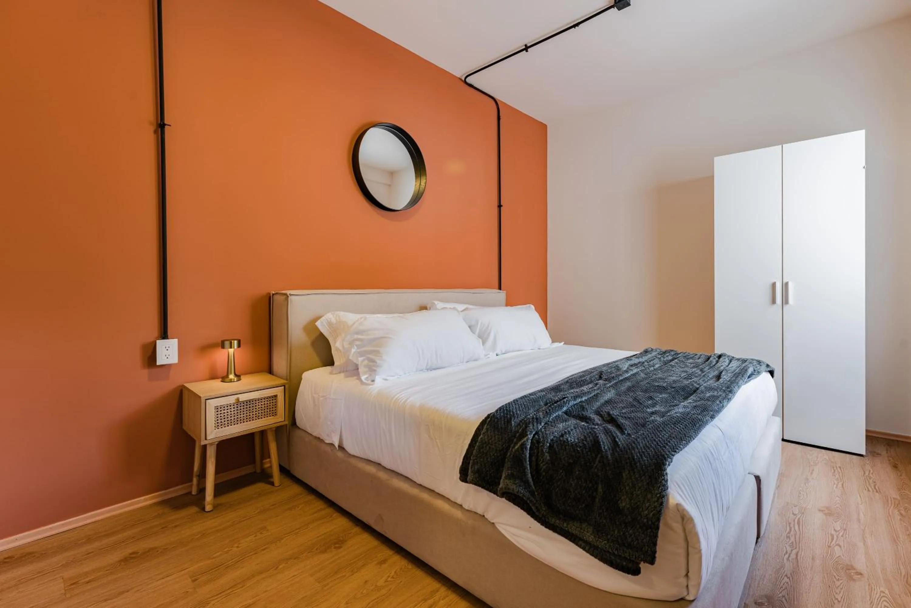 Bed in Mariano Escobedo Apartments by VH