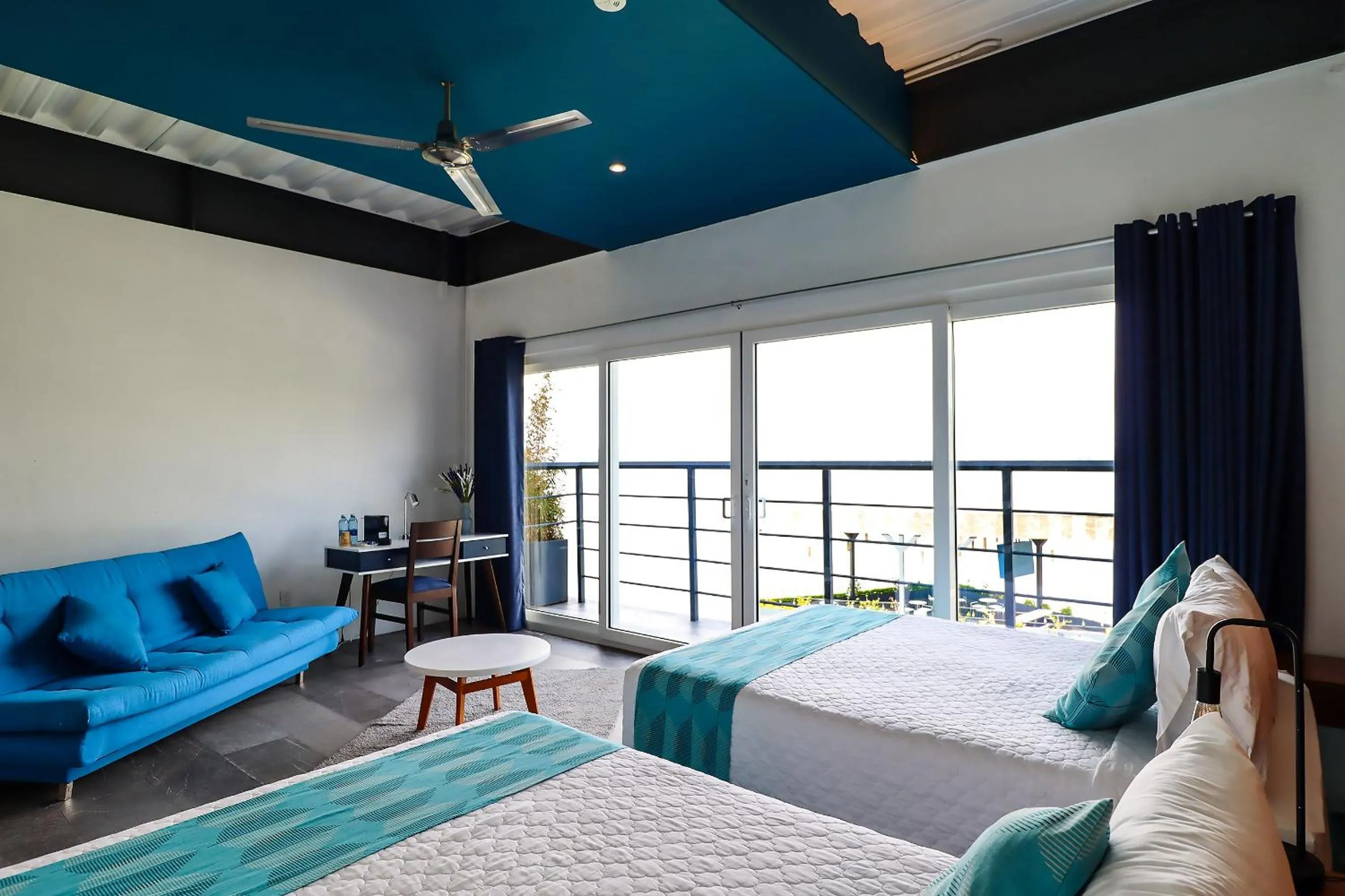 Bed in Vlú Hotel Tequesquitengo