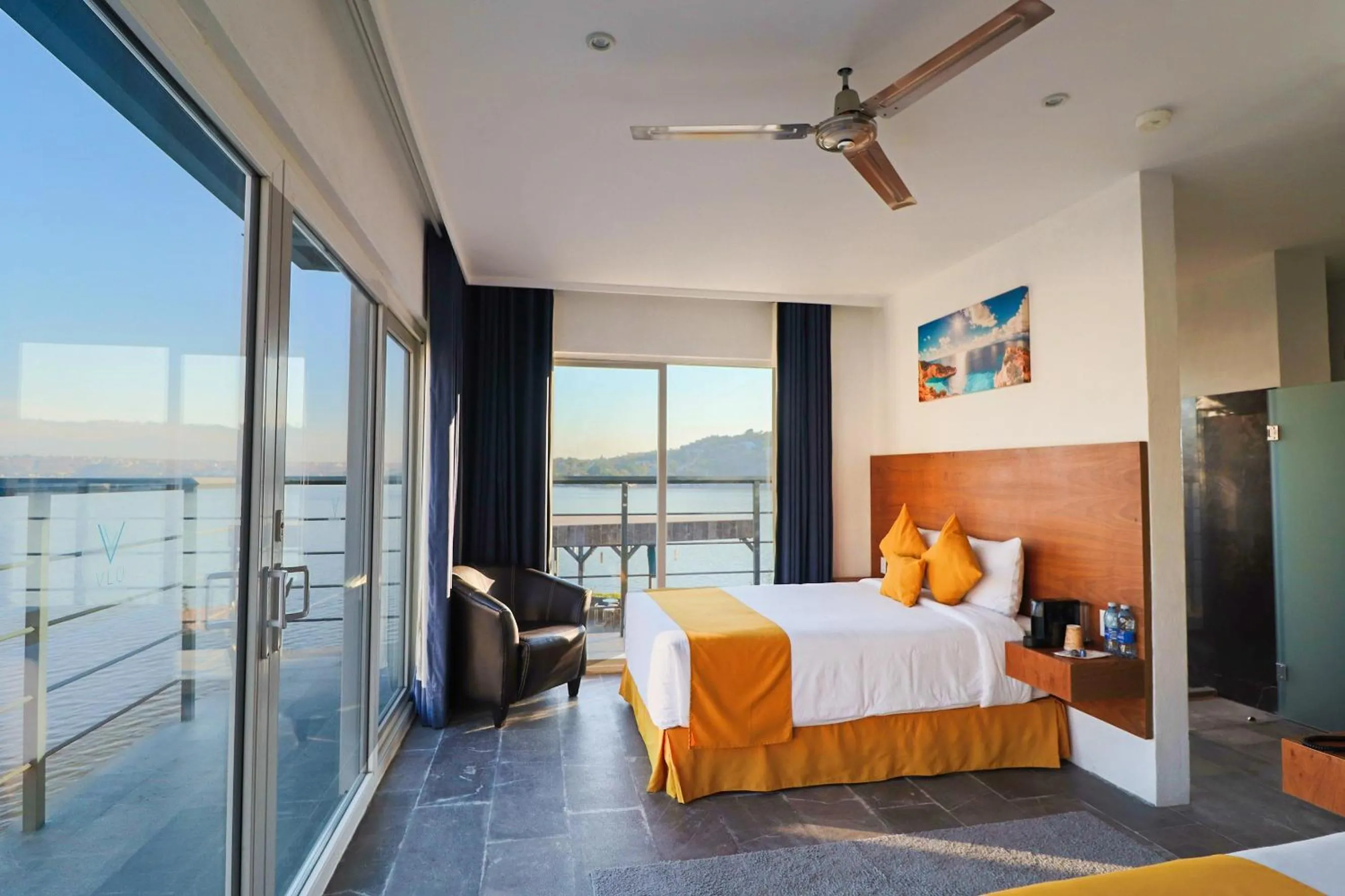 Bed in Vlú Hotel Tequesquitengo