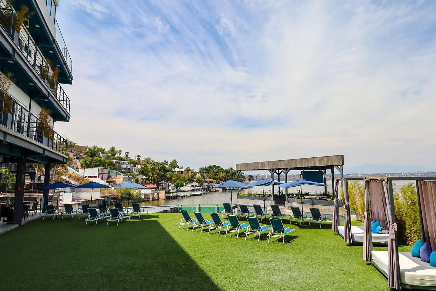 Natural landscape in Vlú Hotel Tequesquitengo