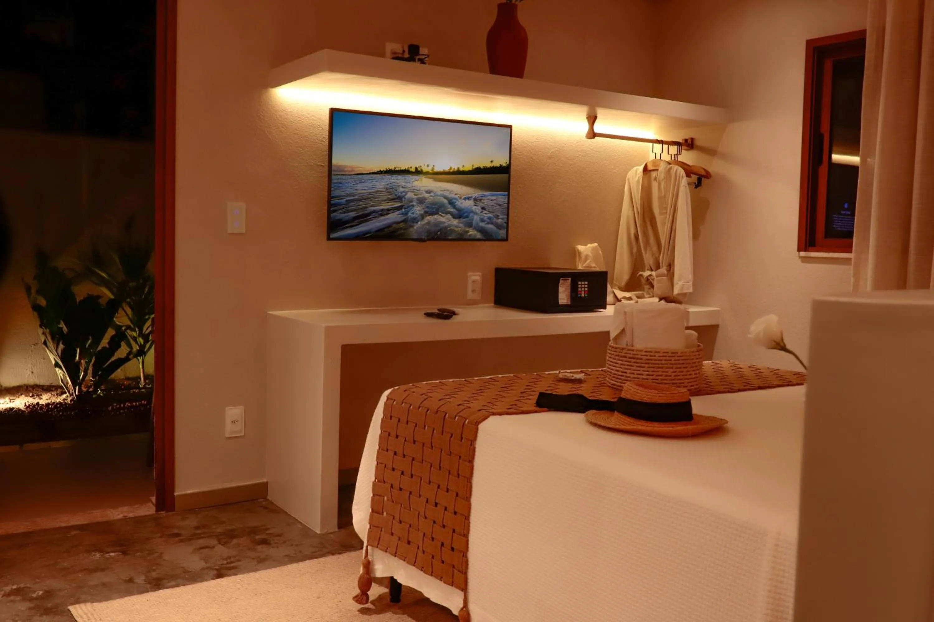 Bed in AL MAR SUÍTES