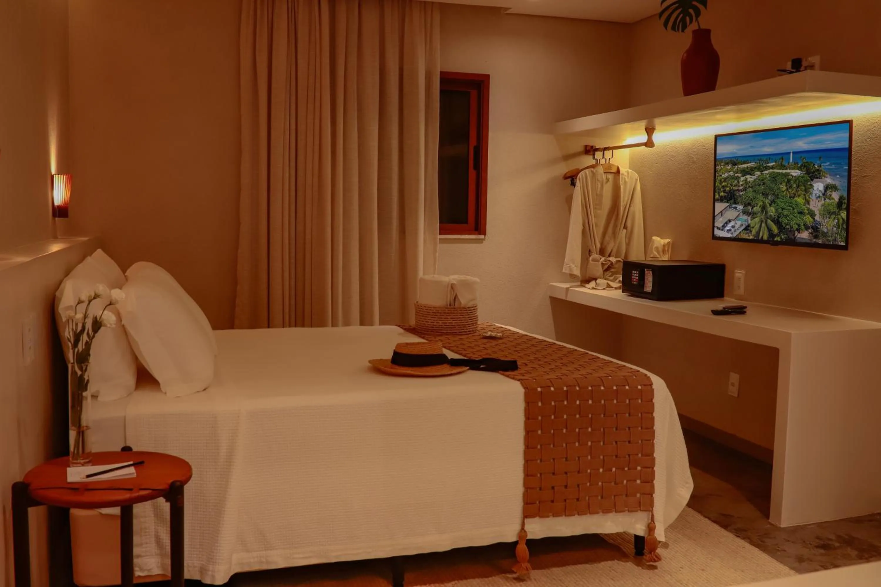 Bed in AL MAR SUÍTES