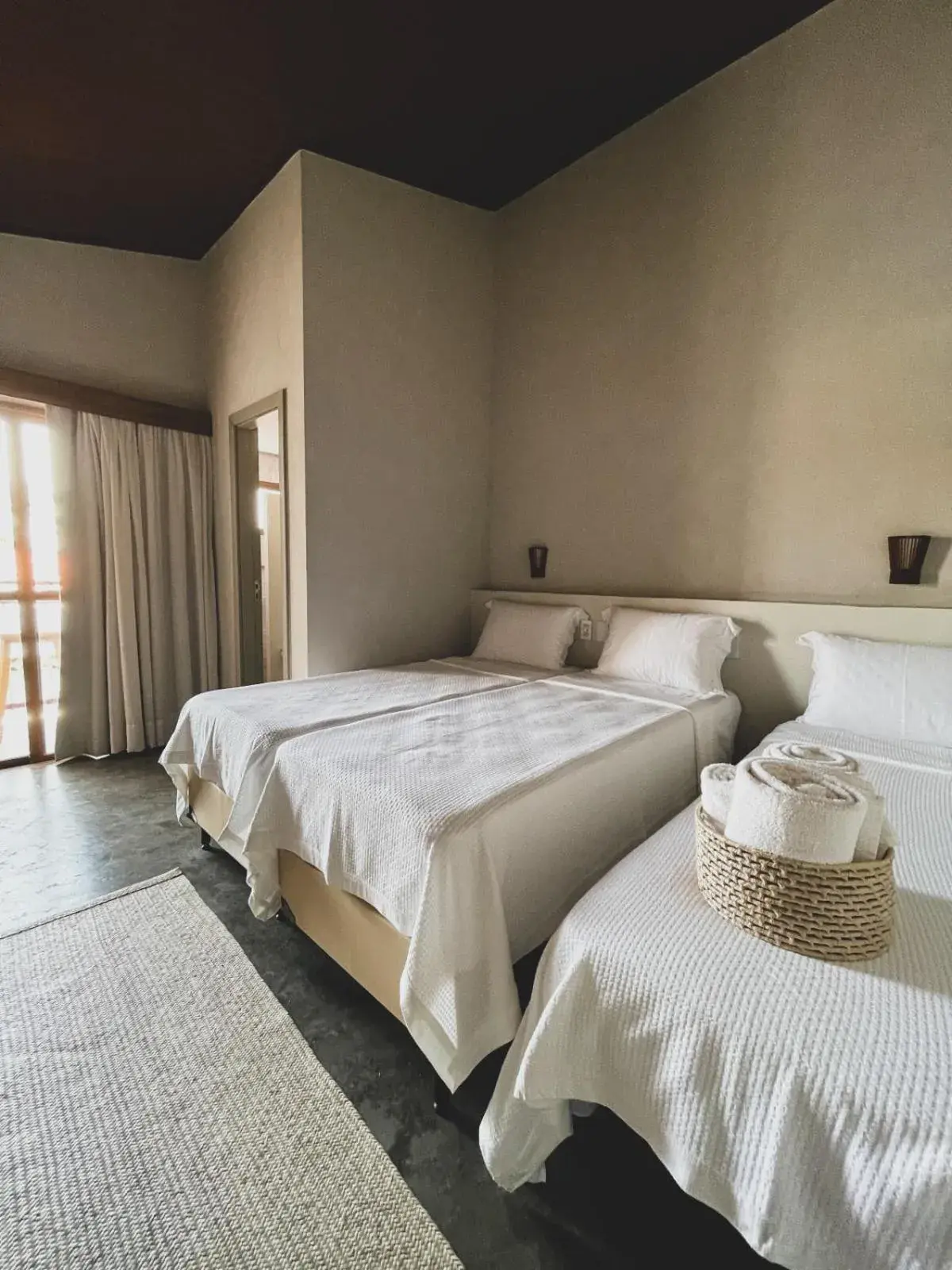 Bed in AL MAR SUÍTES Bed in AL MAR SUÍTES