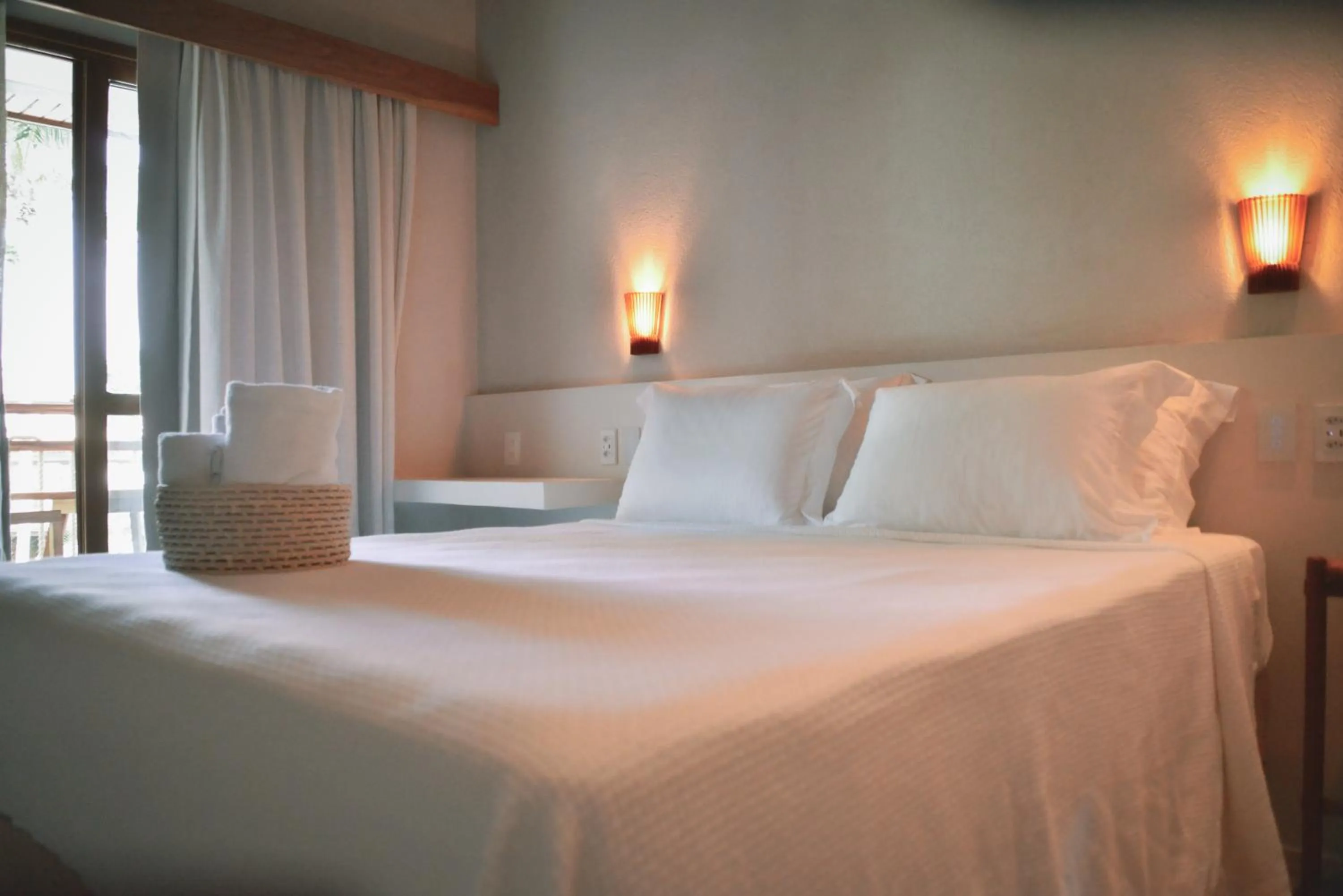 Bed in AL MAR SUÍTES