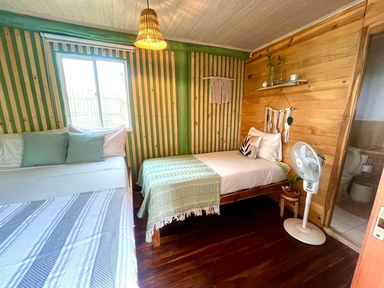 Bed in Thani Ecobeach Barú