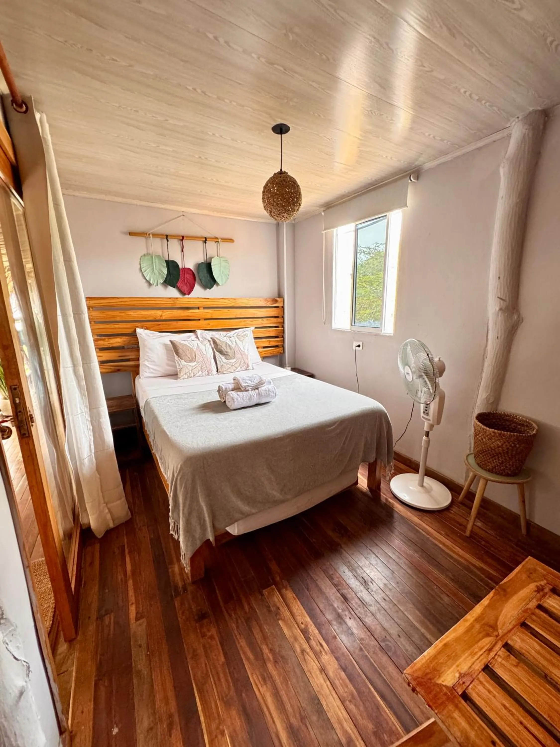 Bed in Thani Ecobeach Barú