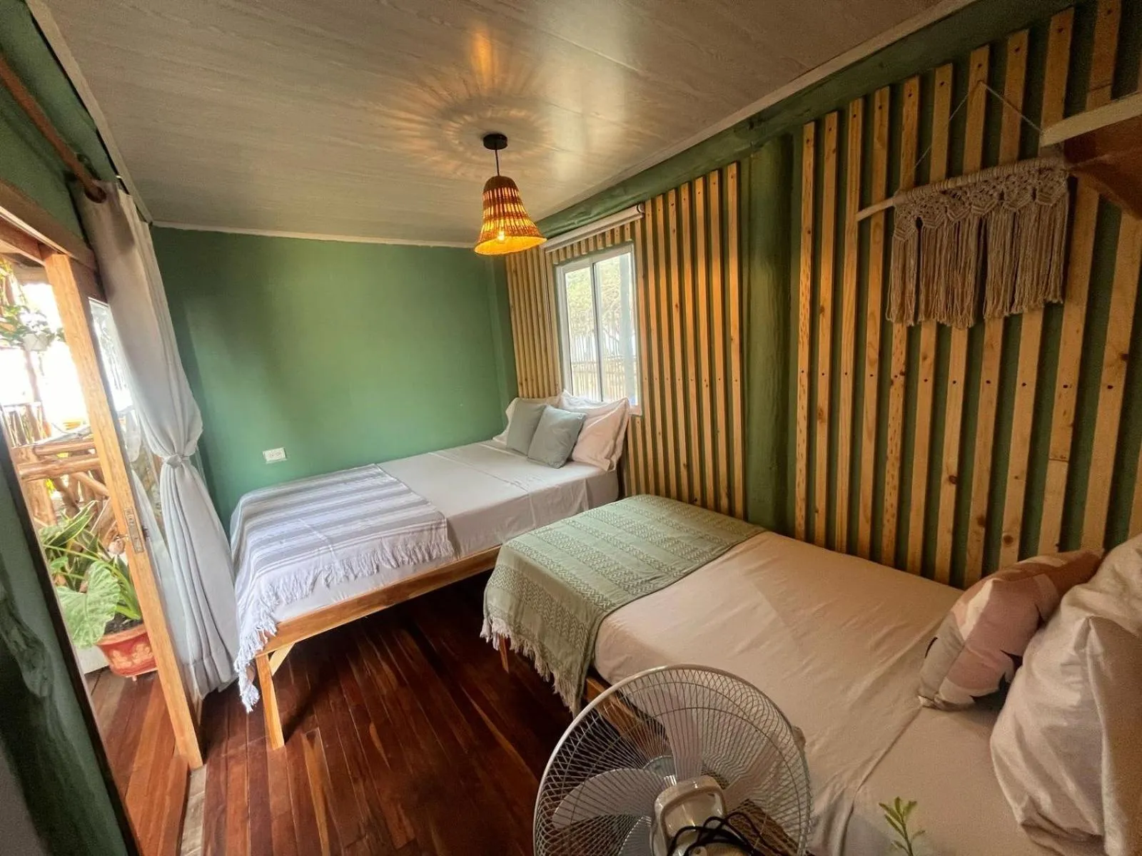 Bed in Thani Ecobeach Barú